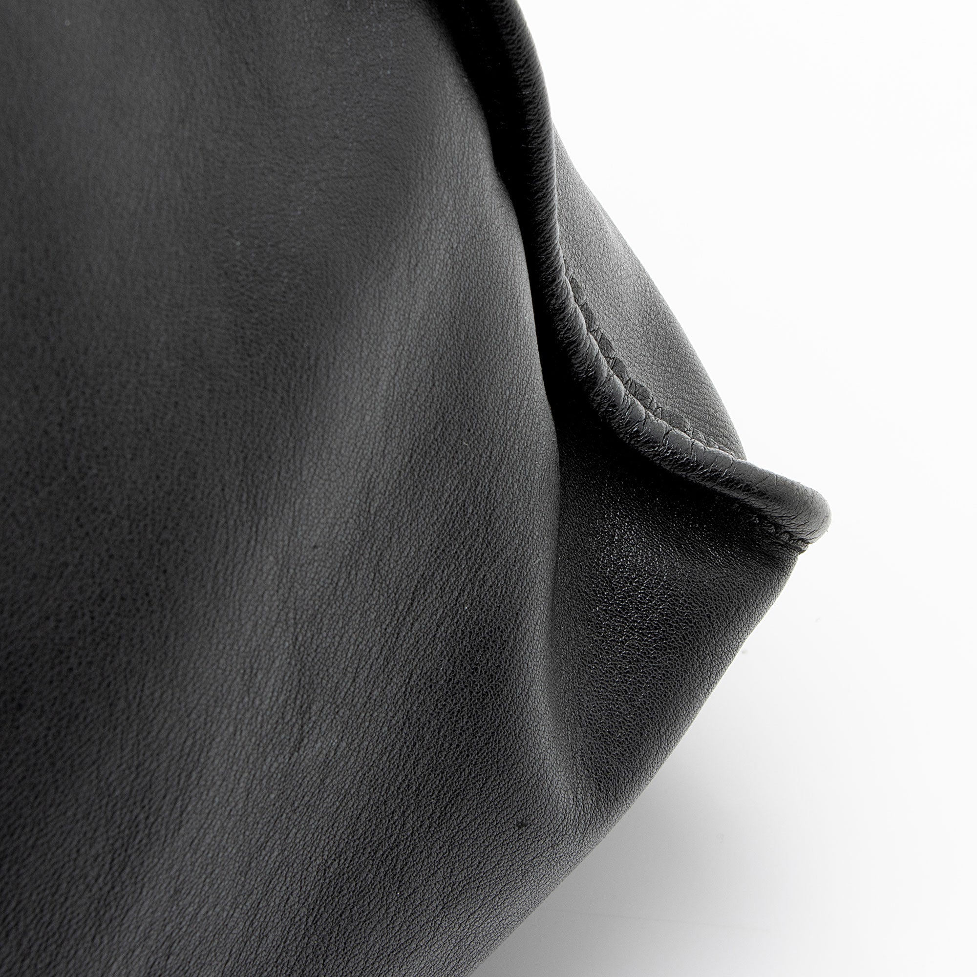 Balenciaga Leather Logo Market Tote