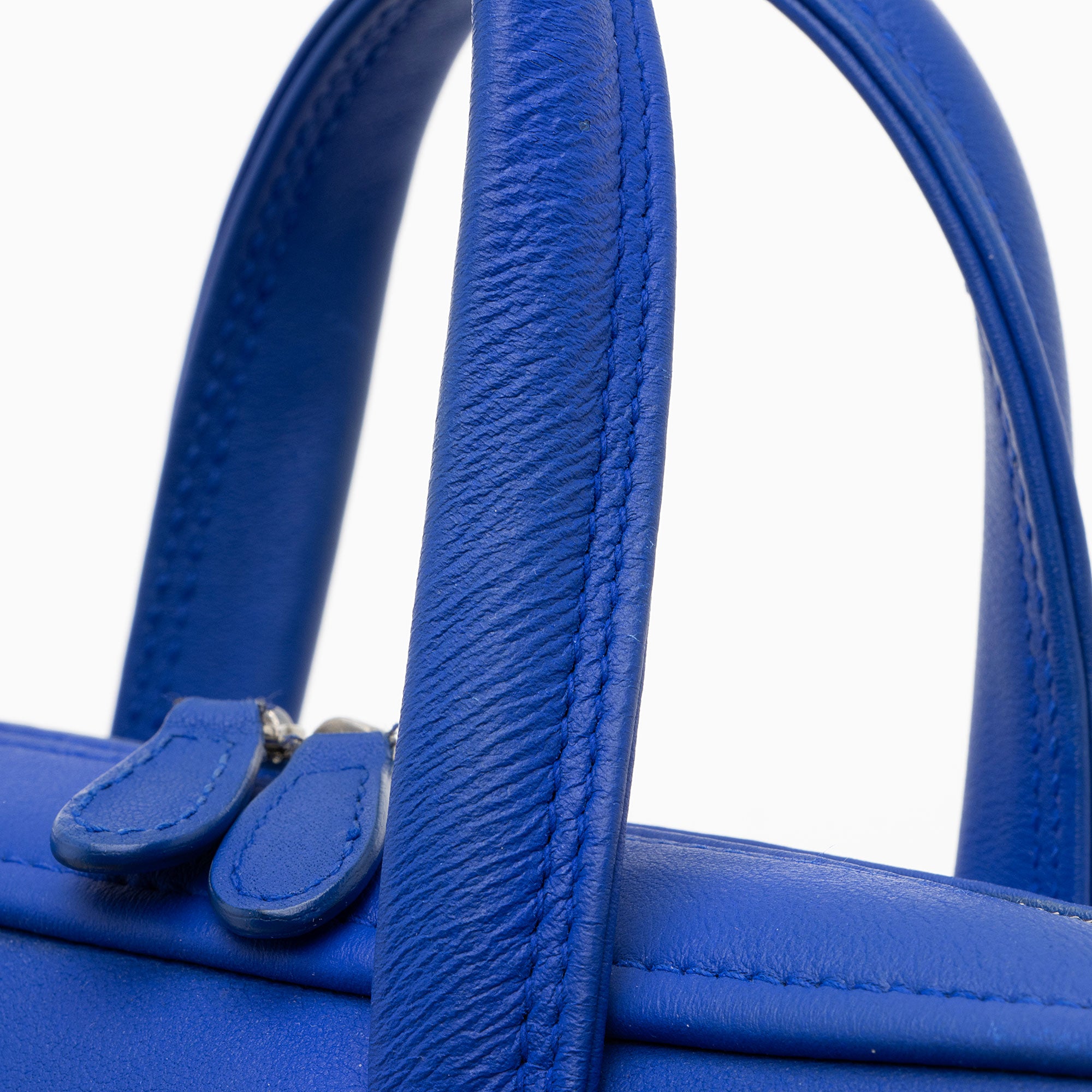 Balenciaga Leather S Triangle Satchel