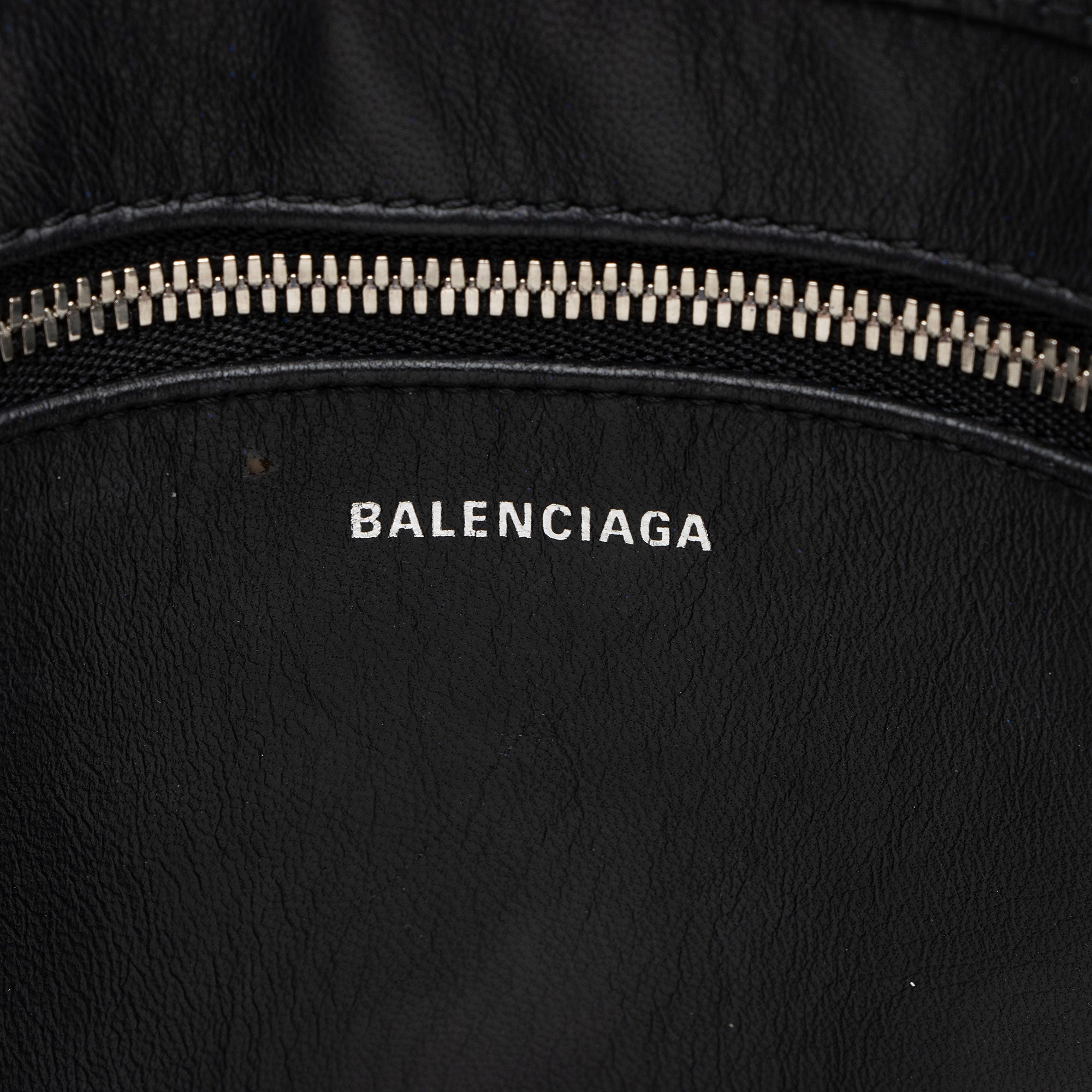 Balenciaga Leather S Triangle Satchel