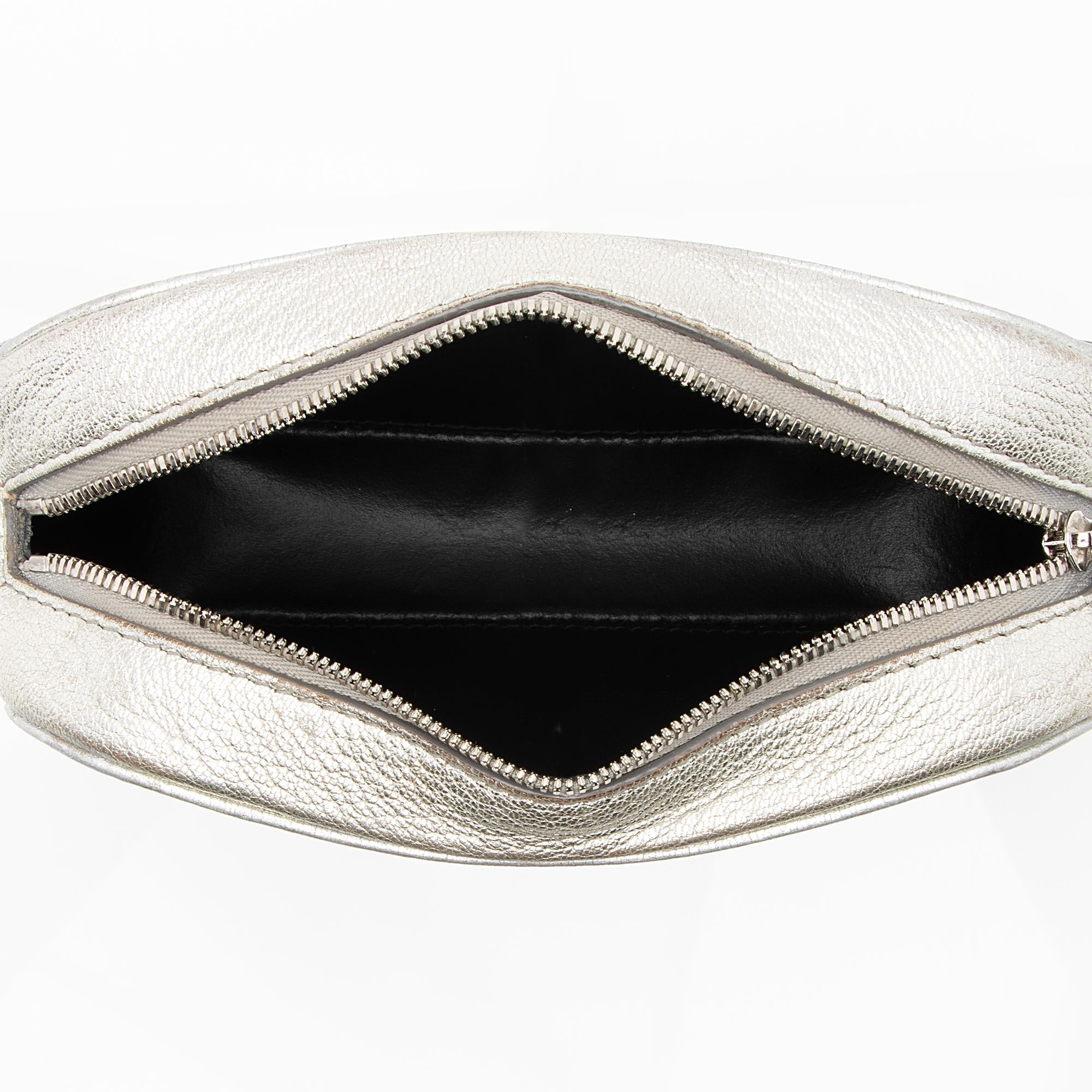 Balenciaga Metallic Calfskin Everyday XS Camera Bag (SHF-22474)