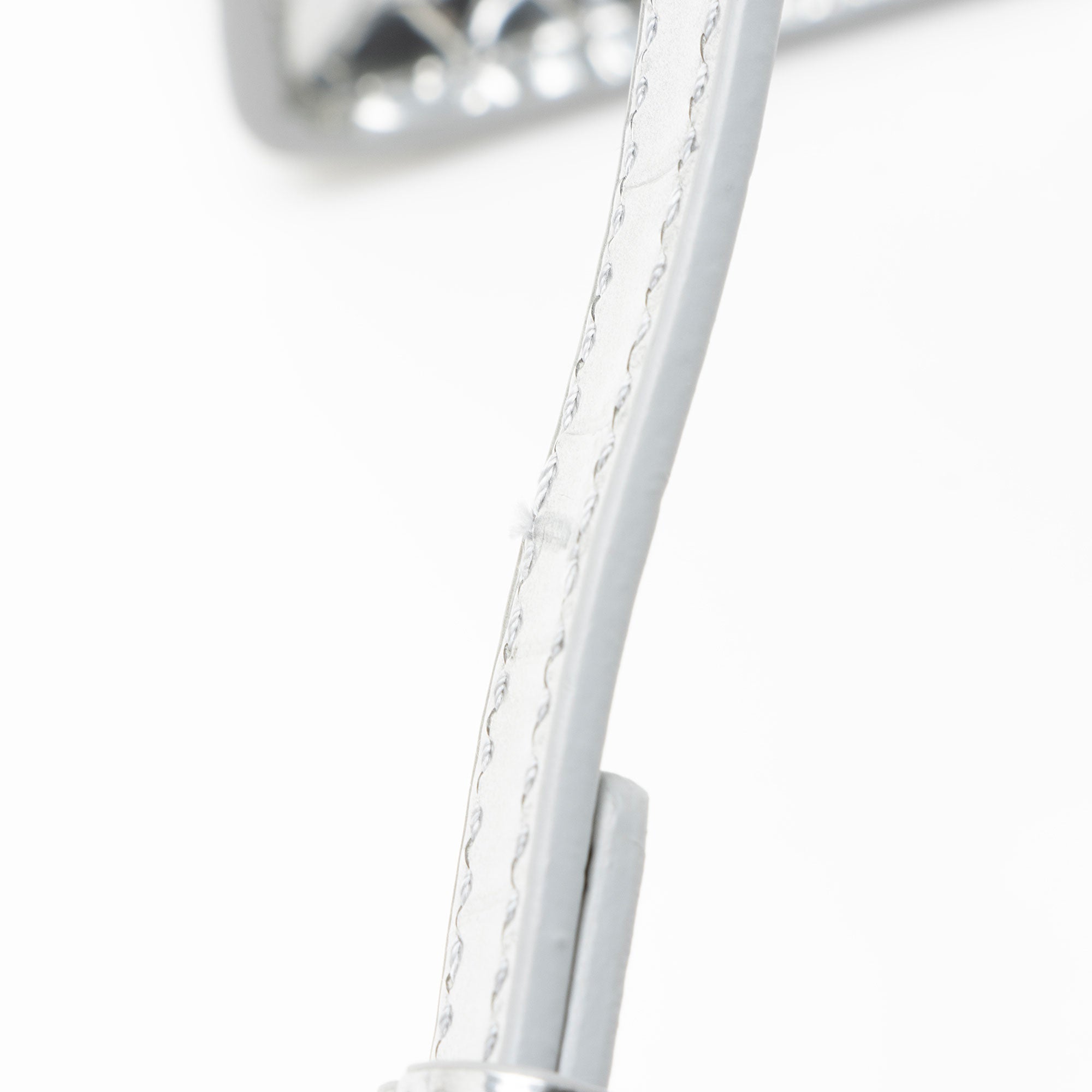 Balenciaga Metallic Croc Embossed Calfskin Hourglass XS Top Handle
