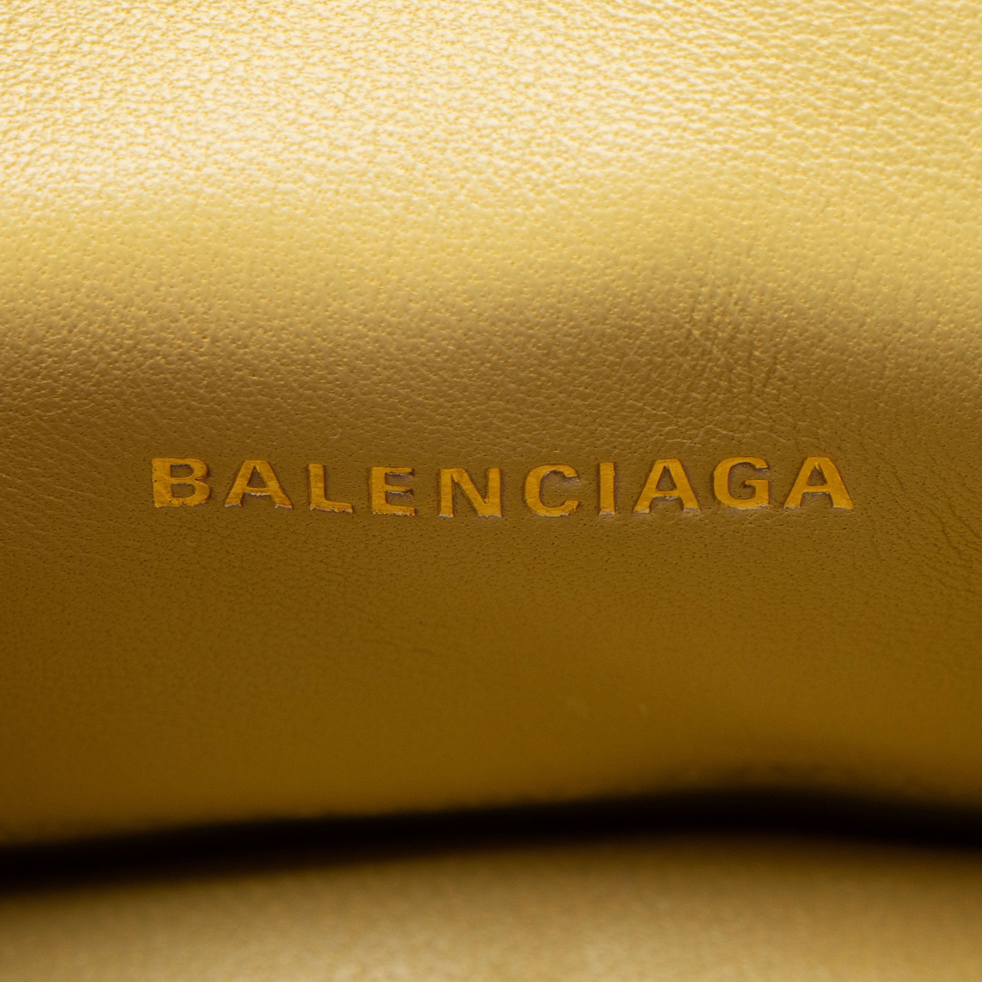 Balenciaga Metallic Quilted Calfskin Crush Mini Shoulder Bag