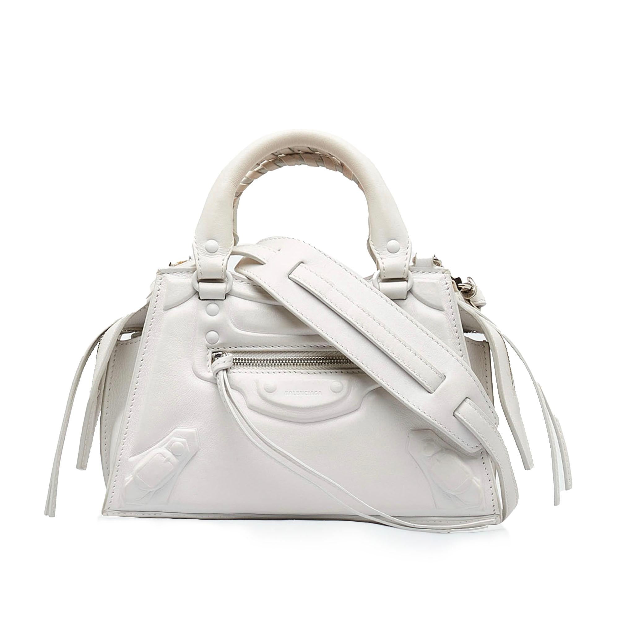 Balenciaga Mini Embossed Motocross Neo Classic City (SHG-DhdQhn)