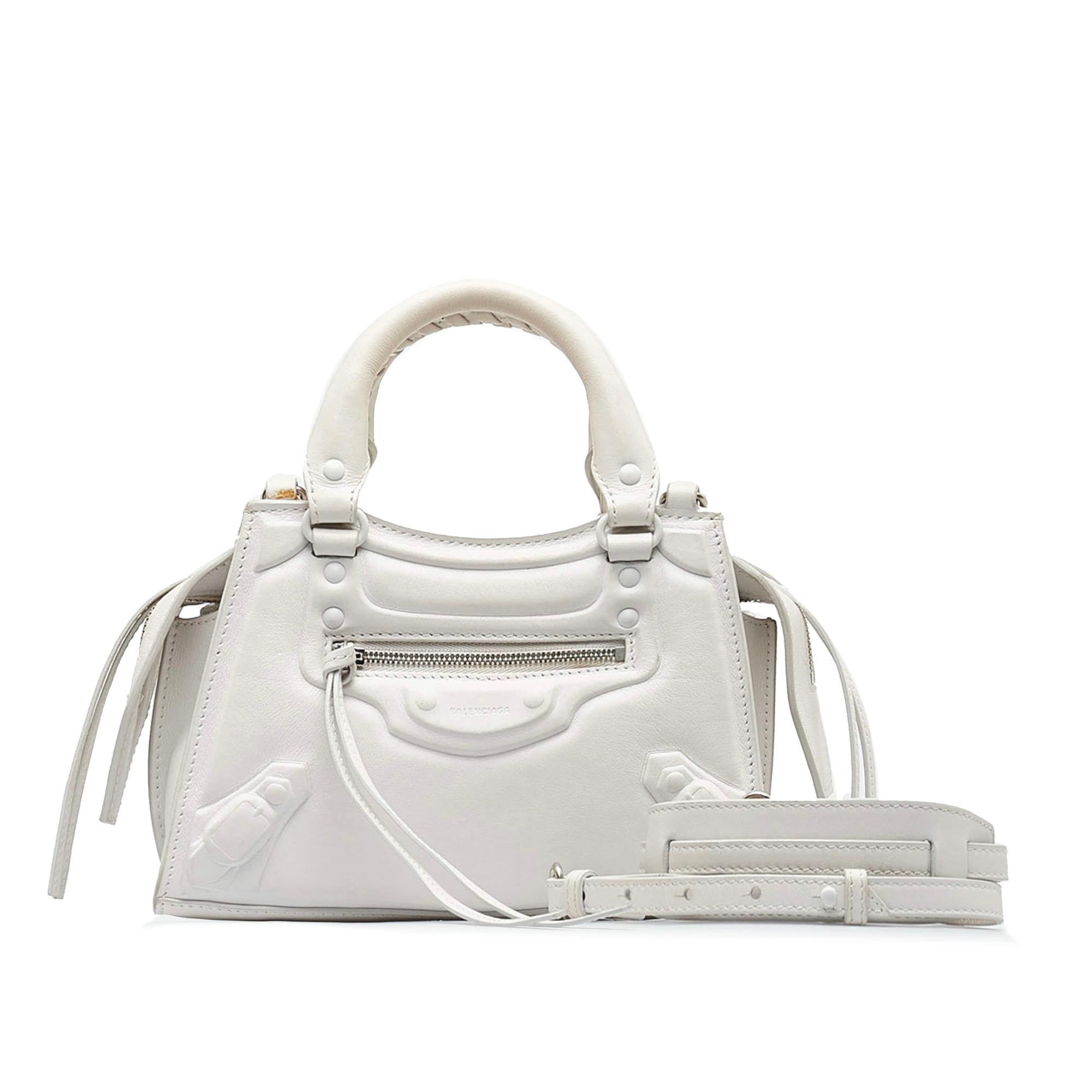 Balenciaga Mini Embossed Motocross Neo Classic City (SHG-DhdQhn)