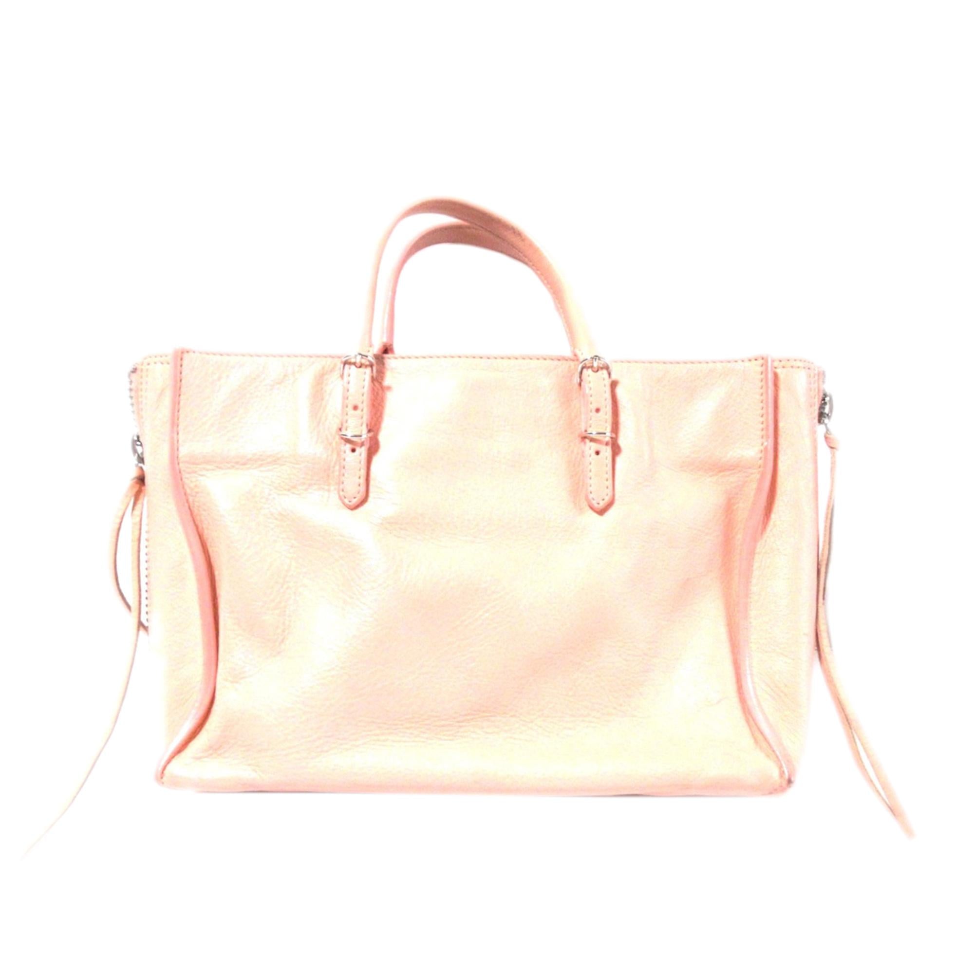 Balenciaga Mini Papier A6 Zip-Around Satchel (SHG-U4I5H7)