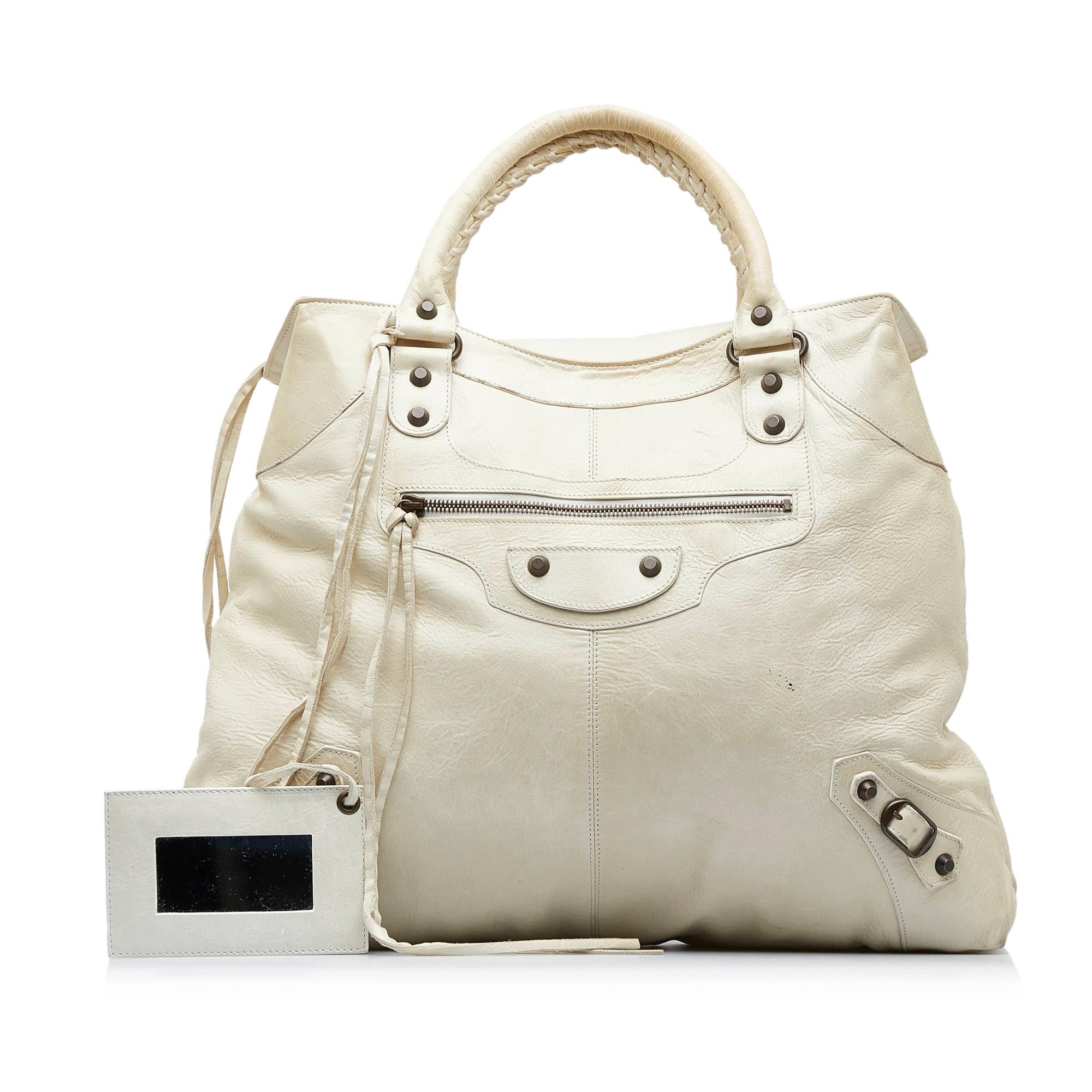 Balenciaga Motocross Brief Giant 21 Tote (SHG-HkT8kW)