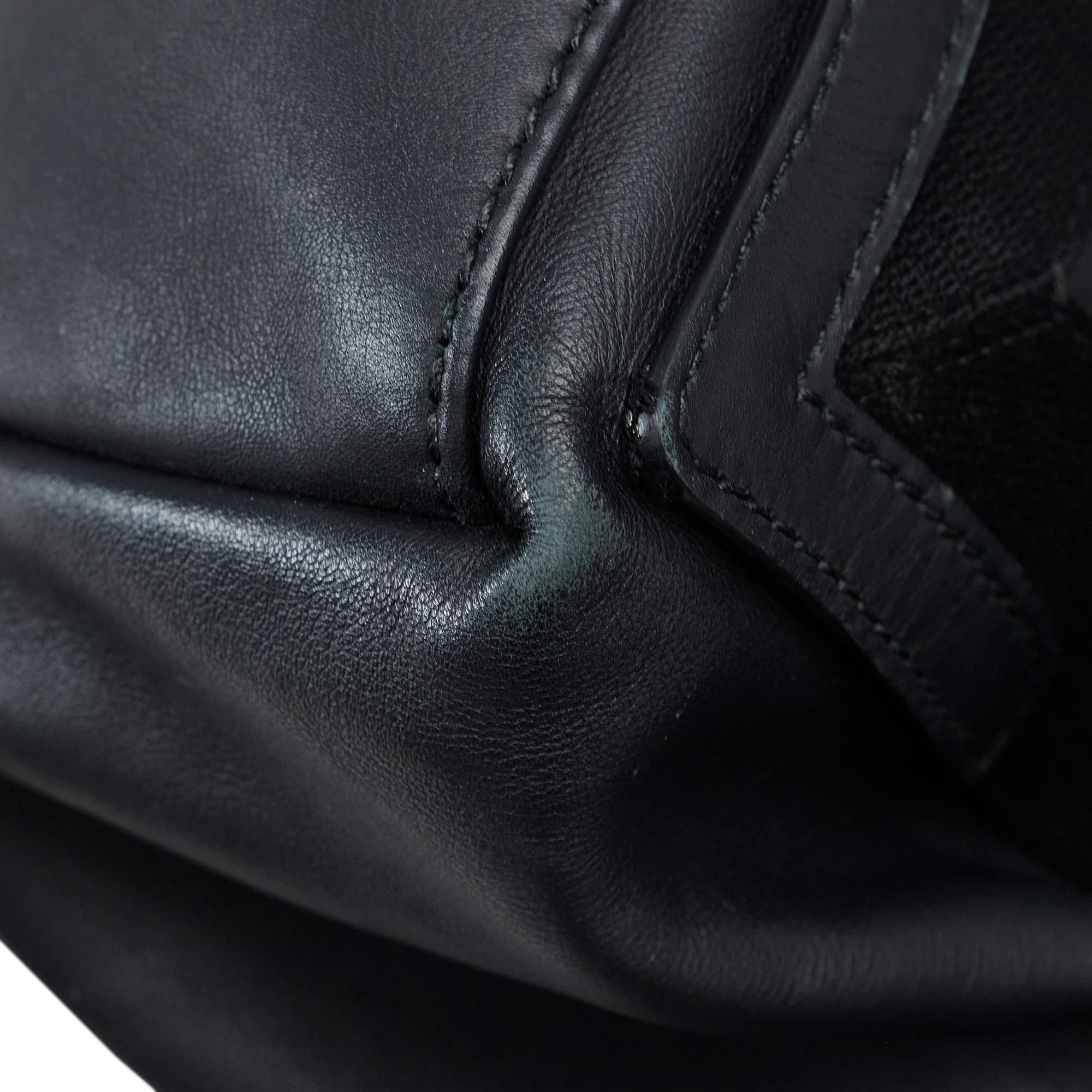 Balenciaga Navy Cabas M Tote Bag (SHG-GfX0gC)