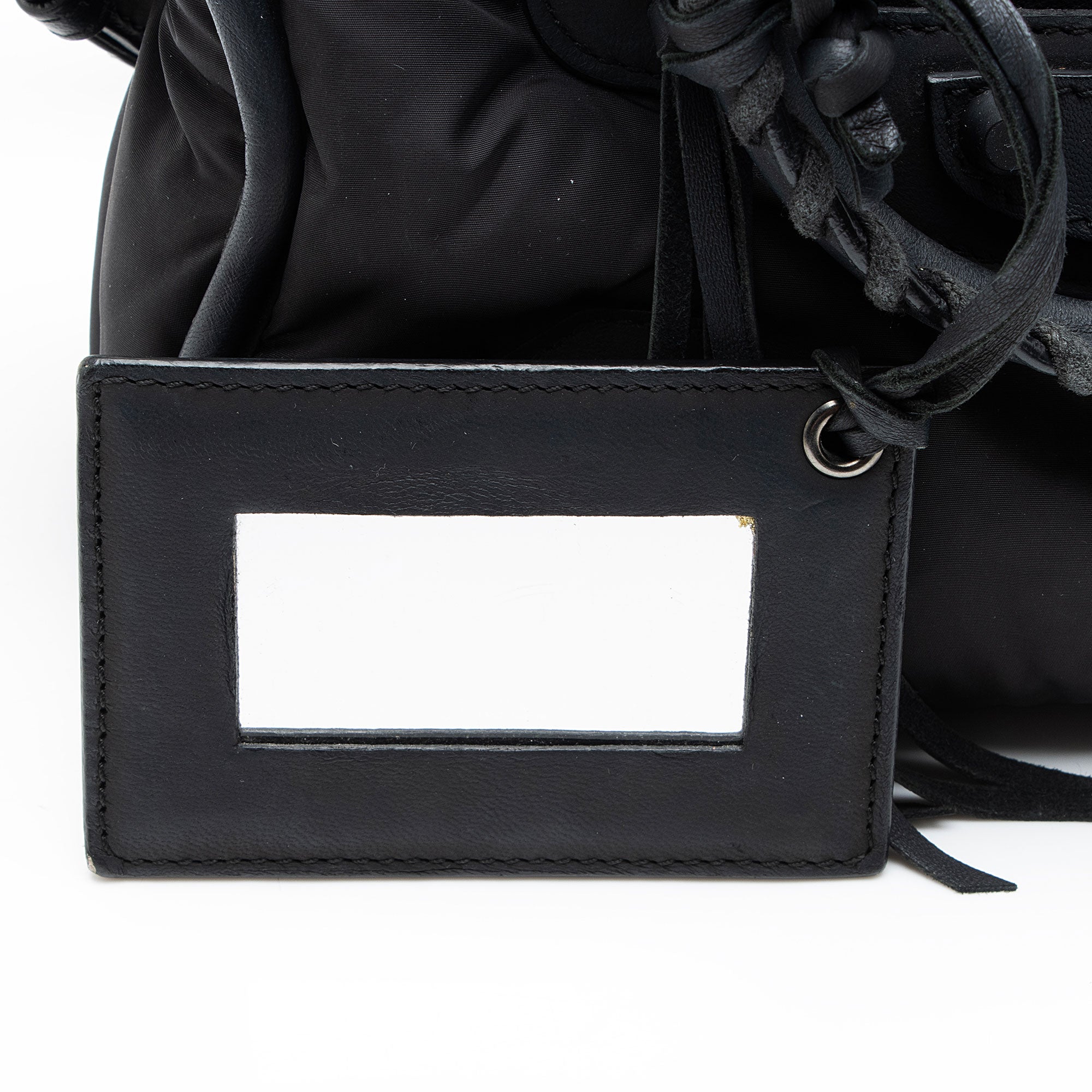Balenciaga Nylon Agneau Classic City Mini Satchel
