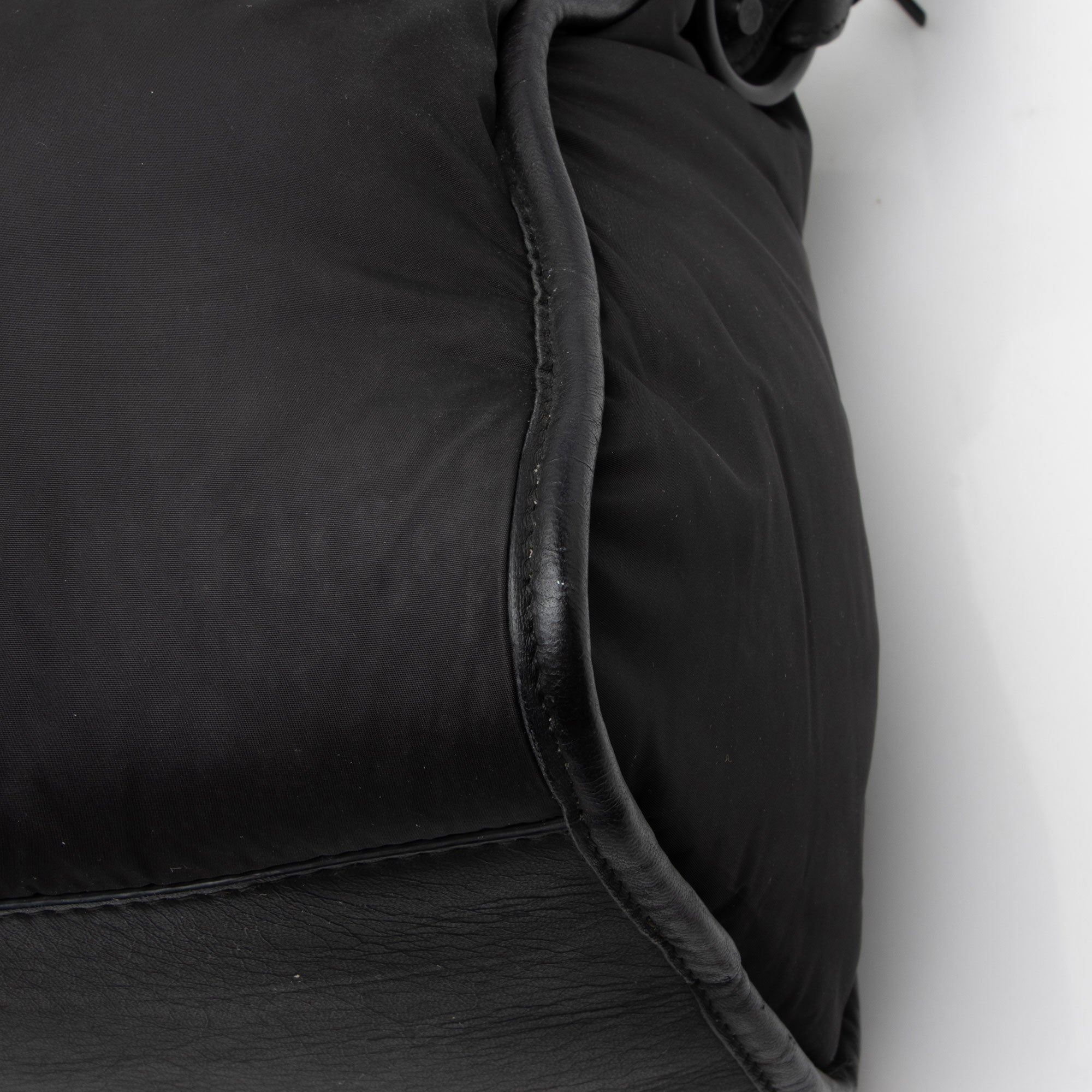 Balenciaga Nylon Agneau Classic City Satchel