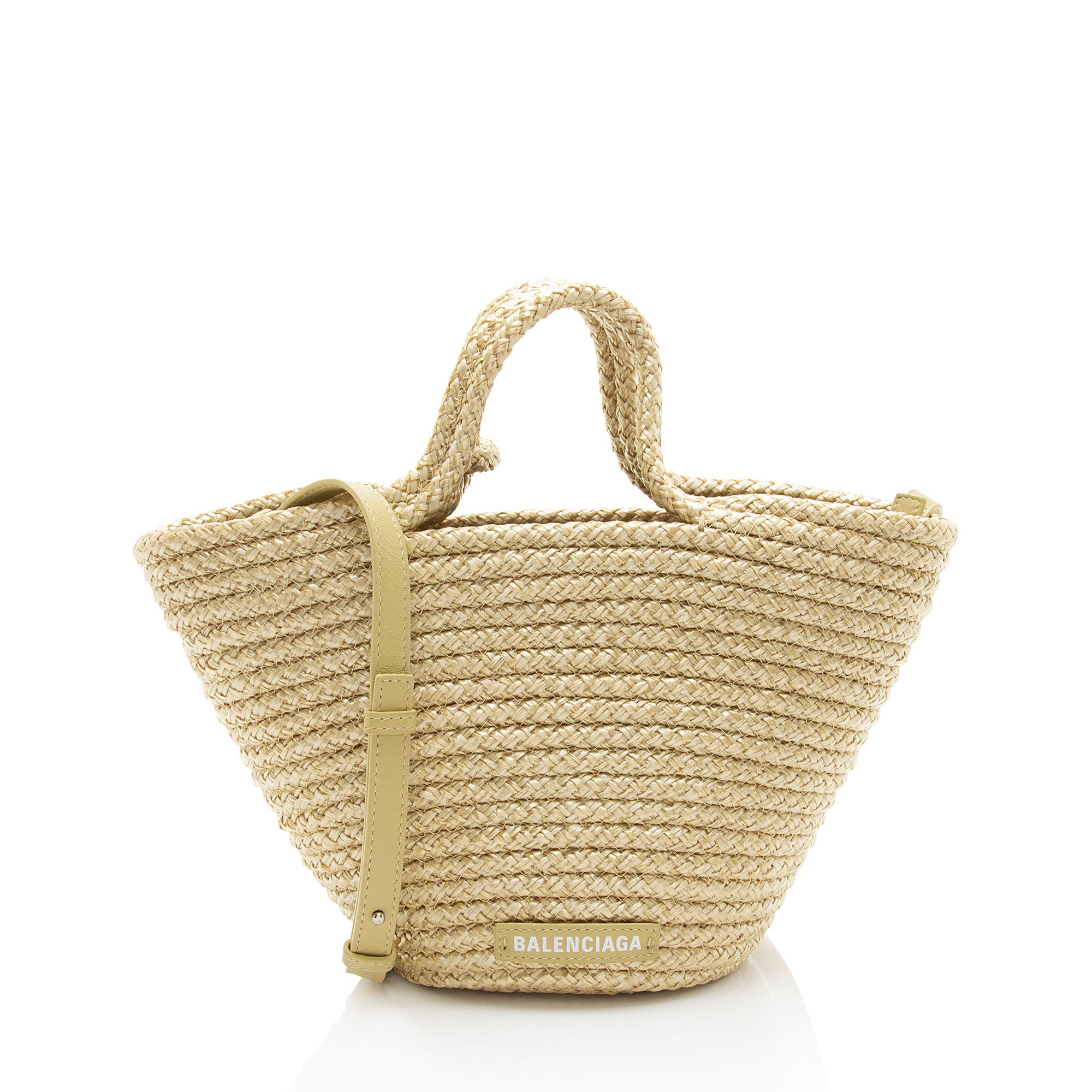 Balenciaga Nylon Ibiza Basket Small Tote