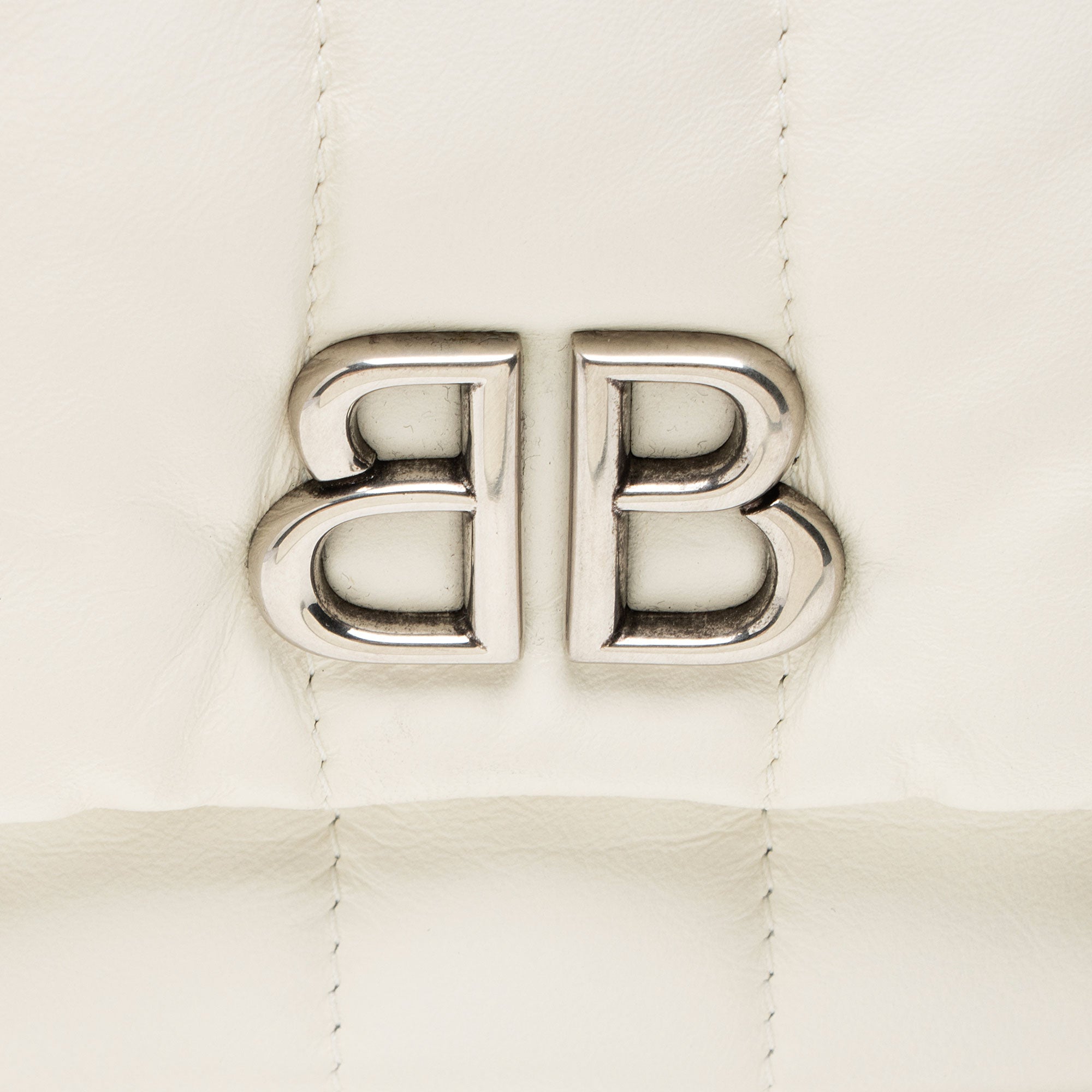 Balenciaga Quilted Leather Monaco Mini Shoulder Bag