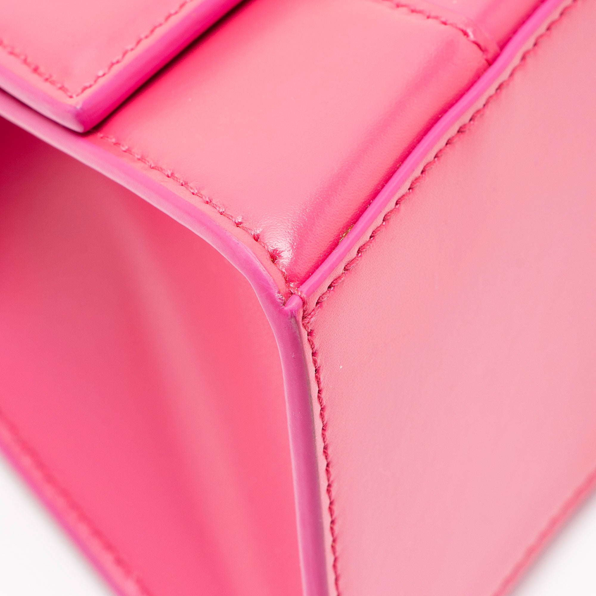 Balenciaga Shiny Calfskin Hourglass Small Top Handle