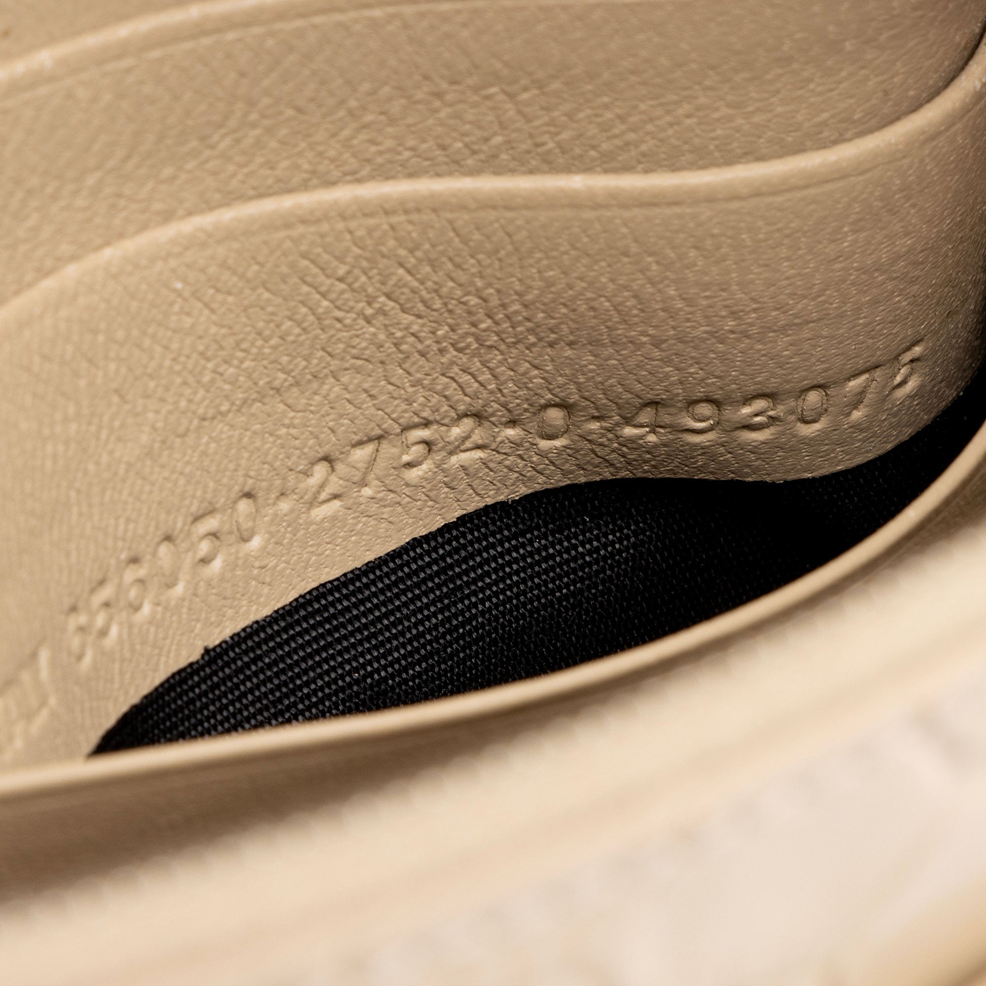 Balenciaga Shiny Croc Embossed Calfskin Hourglass Wallet on Chain