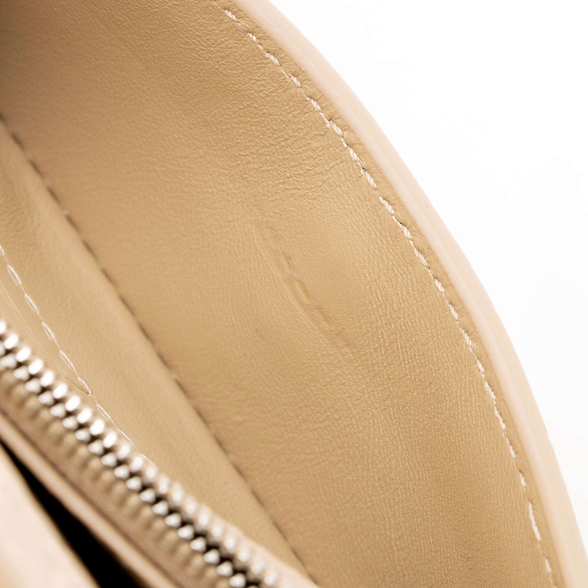 Balenciaga Shiny Croc Embossed Calfskin Hourglass Wallet on Chain