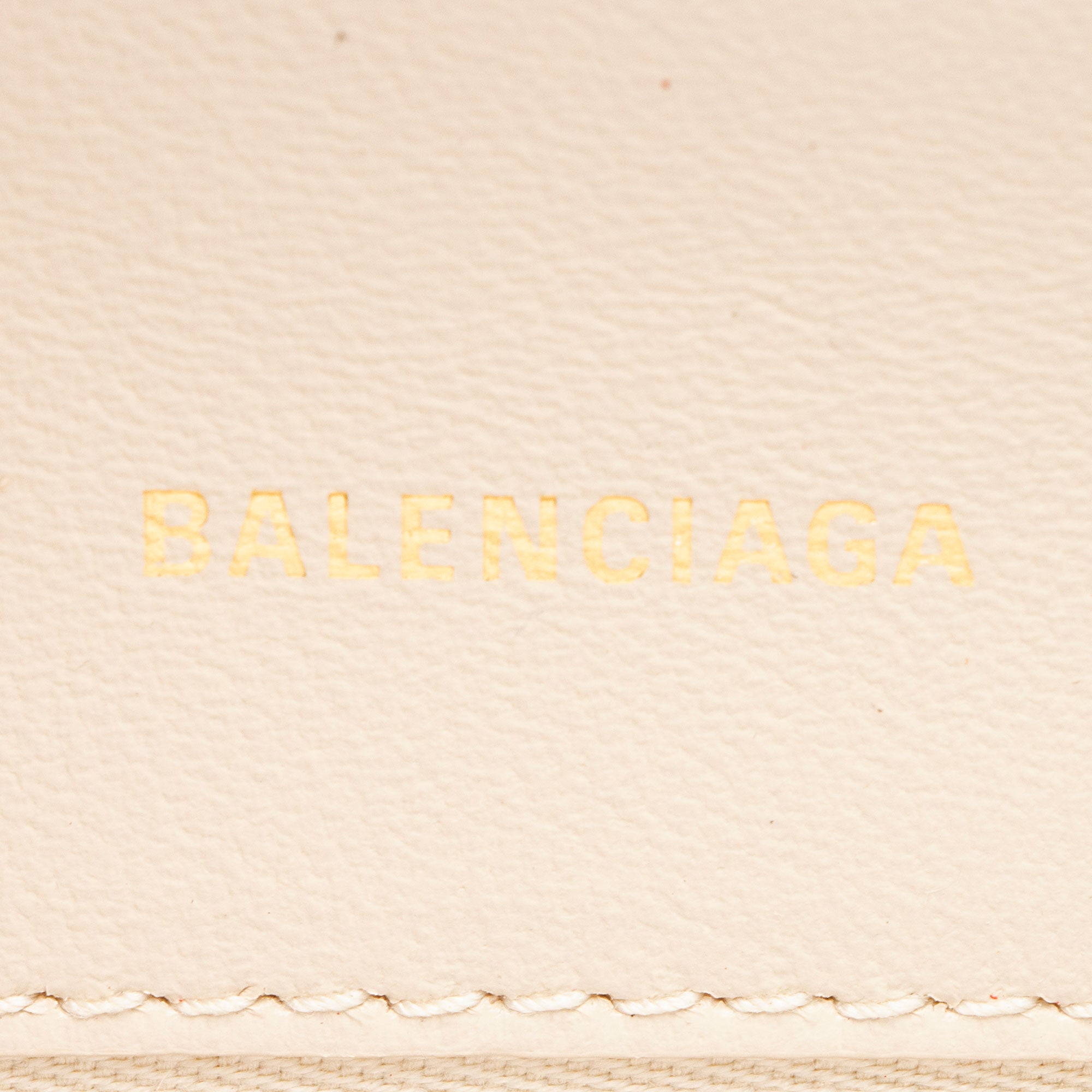 Balenciaga Shiny Croc Embossed Calfskin Hourglass Small Top Handle