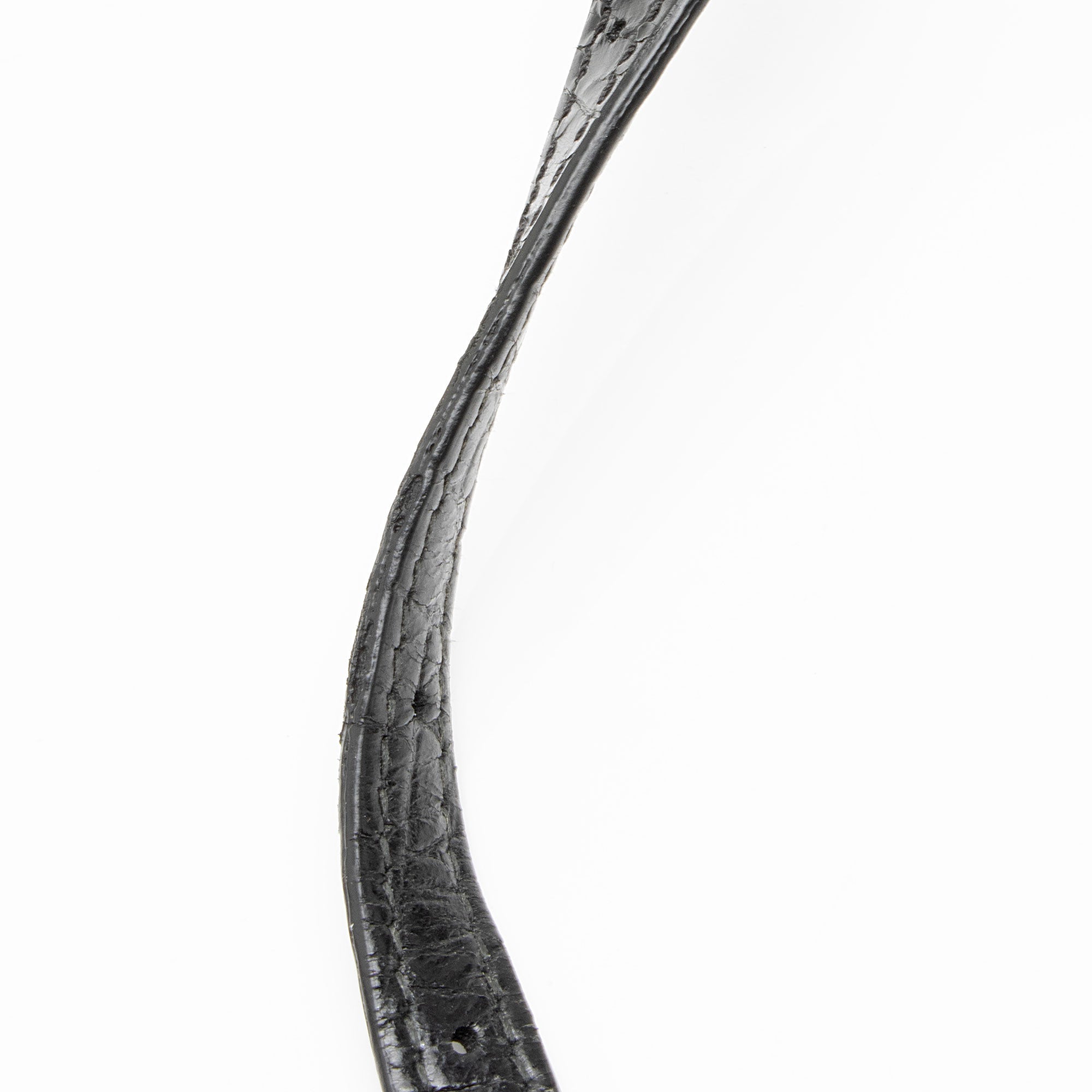 Balenciaga Shiny Croc Embossed Calfskin Hourglass Small Top Handle