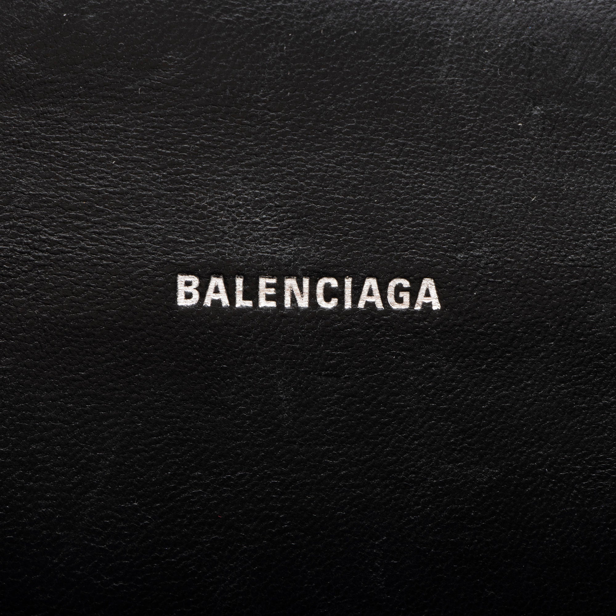 Balenciaga Shiny Croc Embossed Calfskin Hourglass XS Top Handle