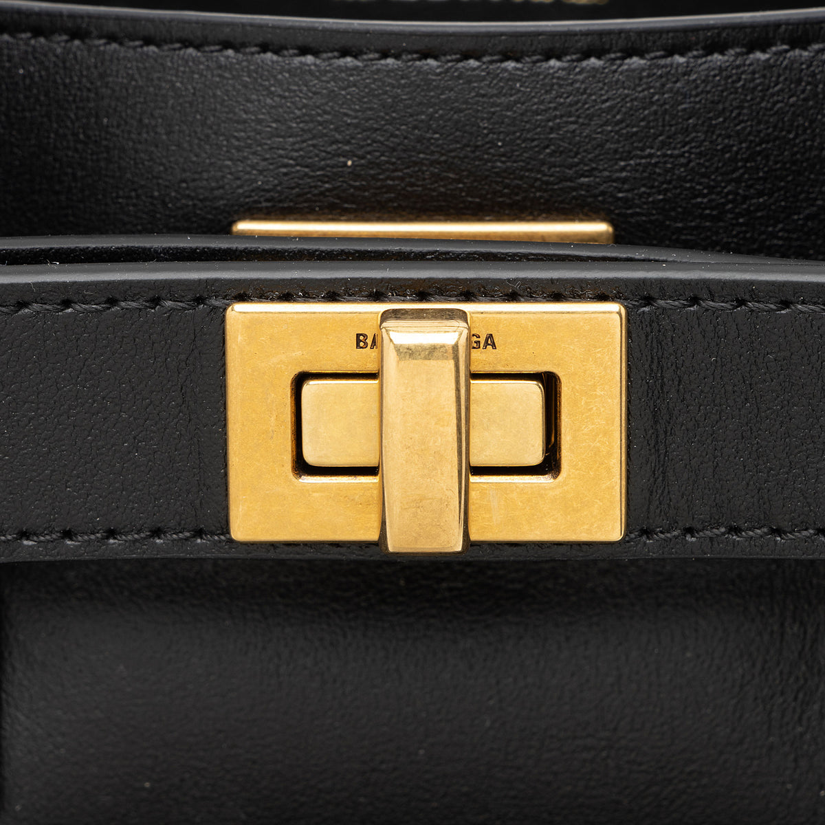Balenciaga Smooth Calfskin Bel Air Carry All Mini Tote
