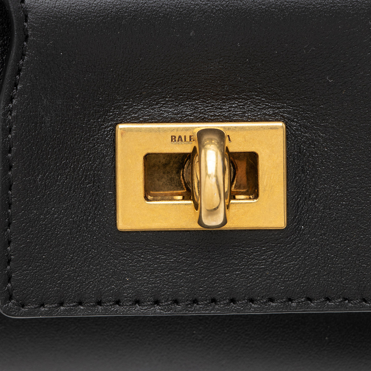 Balenciaga Smooth Calfskin Bel Air Carry All Mini Tote