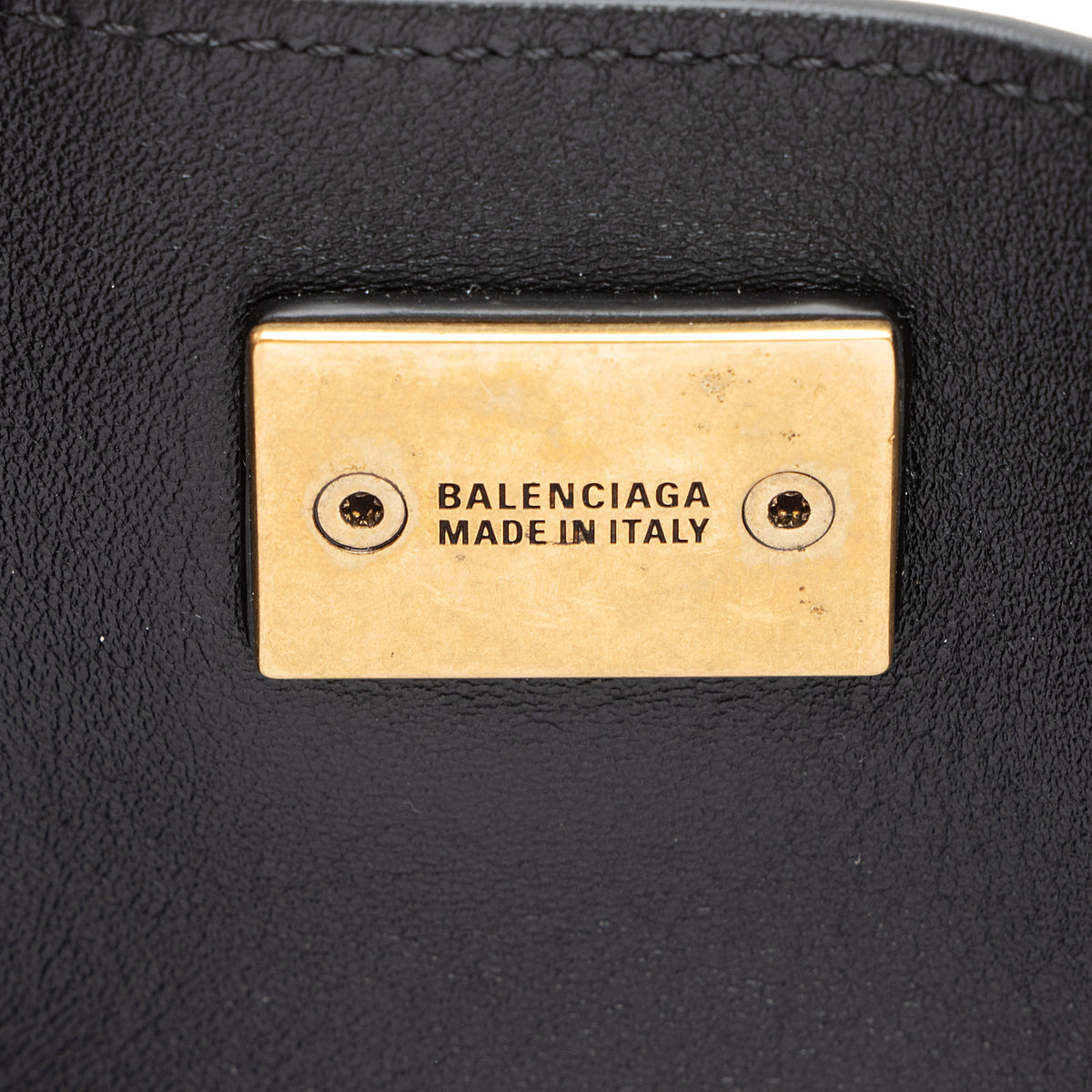 Balenciaga Smooth Calfskin Bel Air Carry All Mini Tote