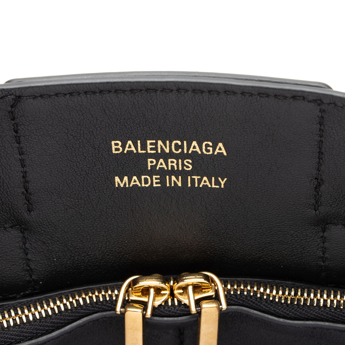 Balenciaga Smooth Calfskin Bel Air Carry All Mini Tote