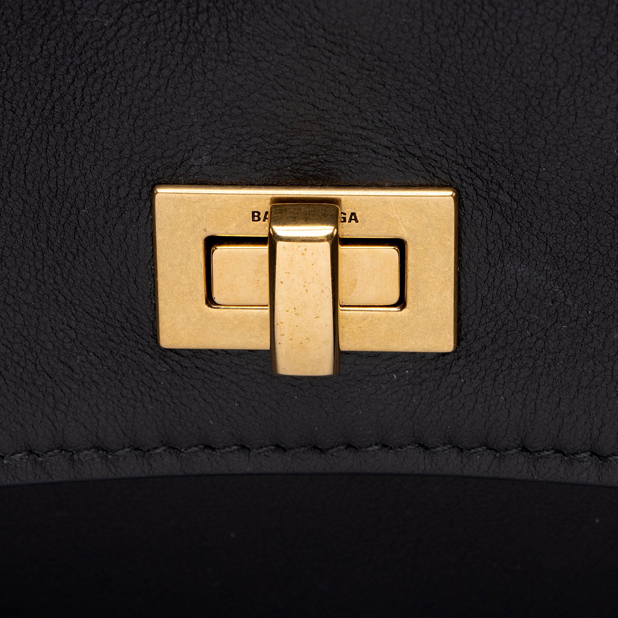 Balenciaga Smooth Calfskin Rodeo Medium Satchel