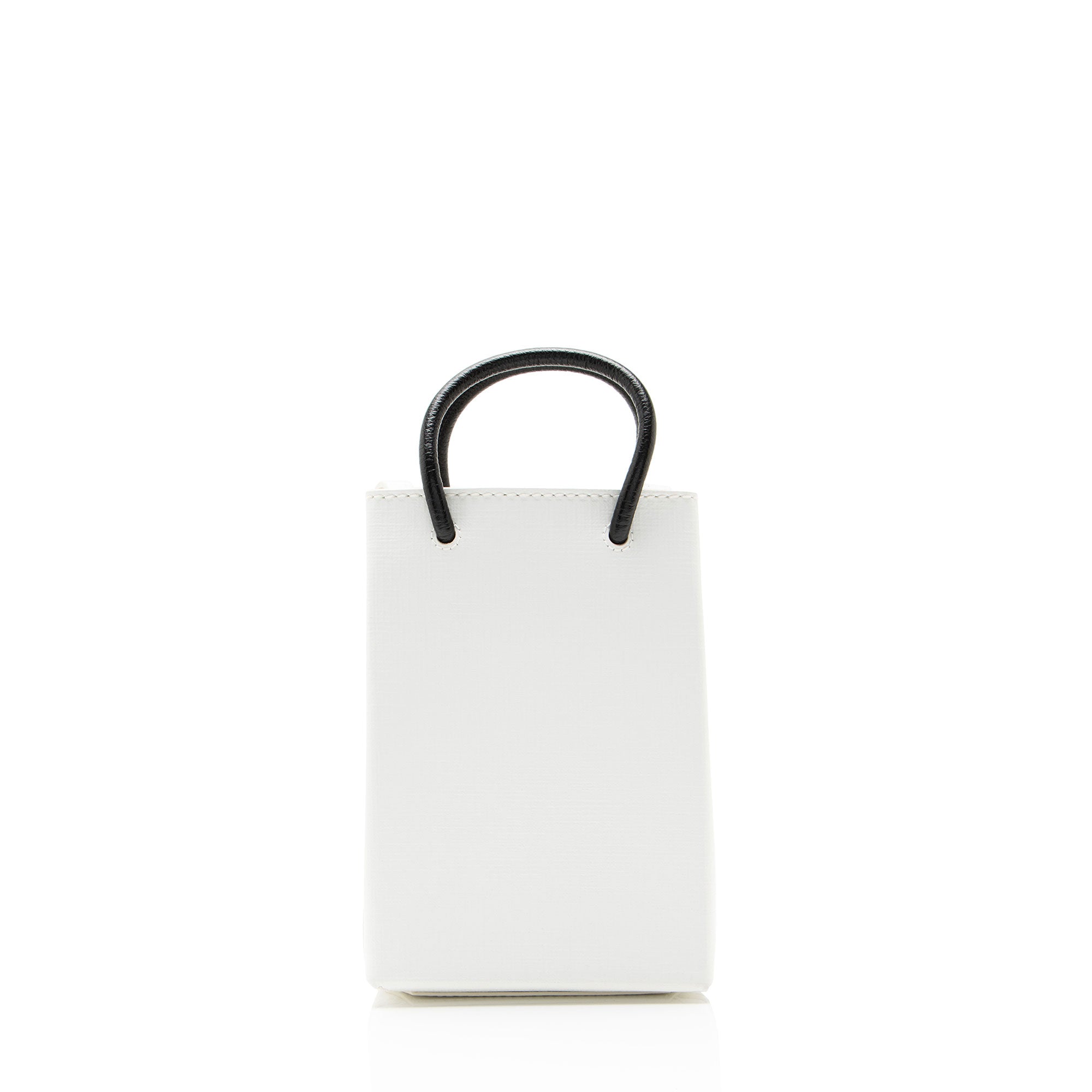 Balenciaga Textured Calfskin Phone Holder Crossbody