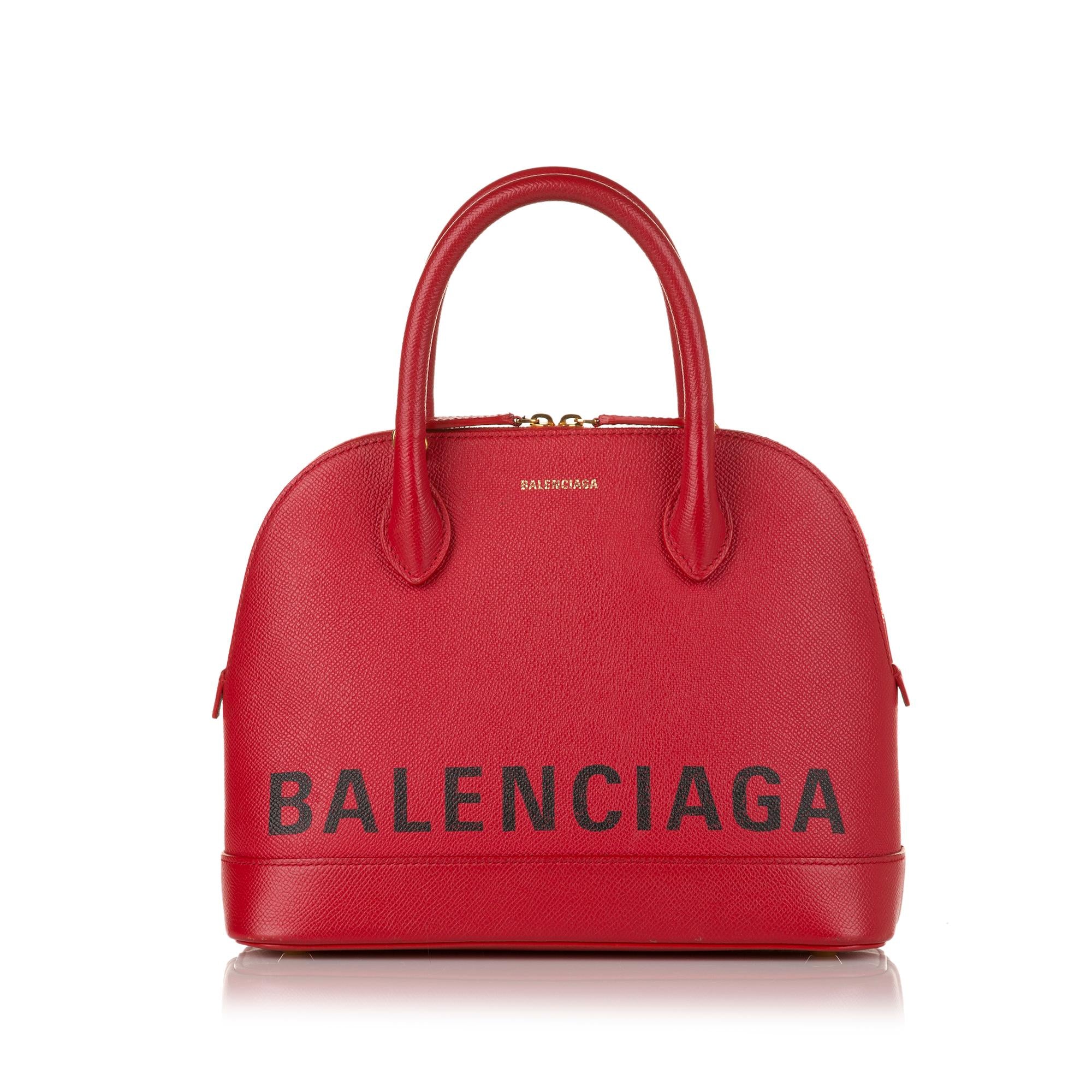 Balenciaga Ville Leather Satchel (SHG-RNCLqi)