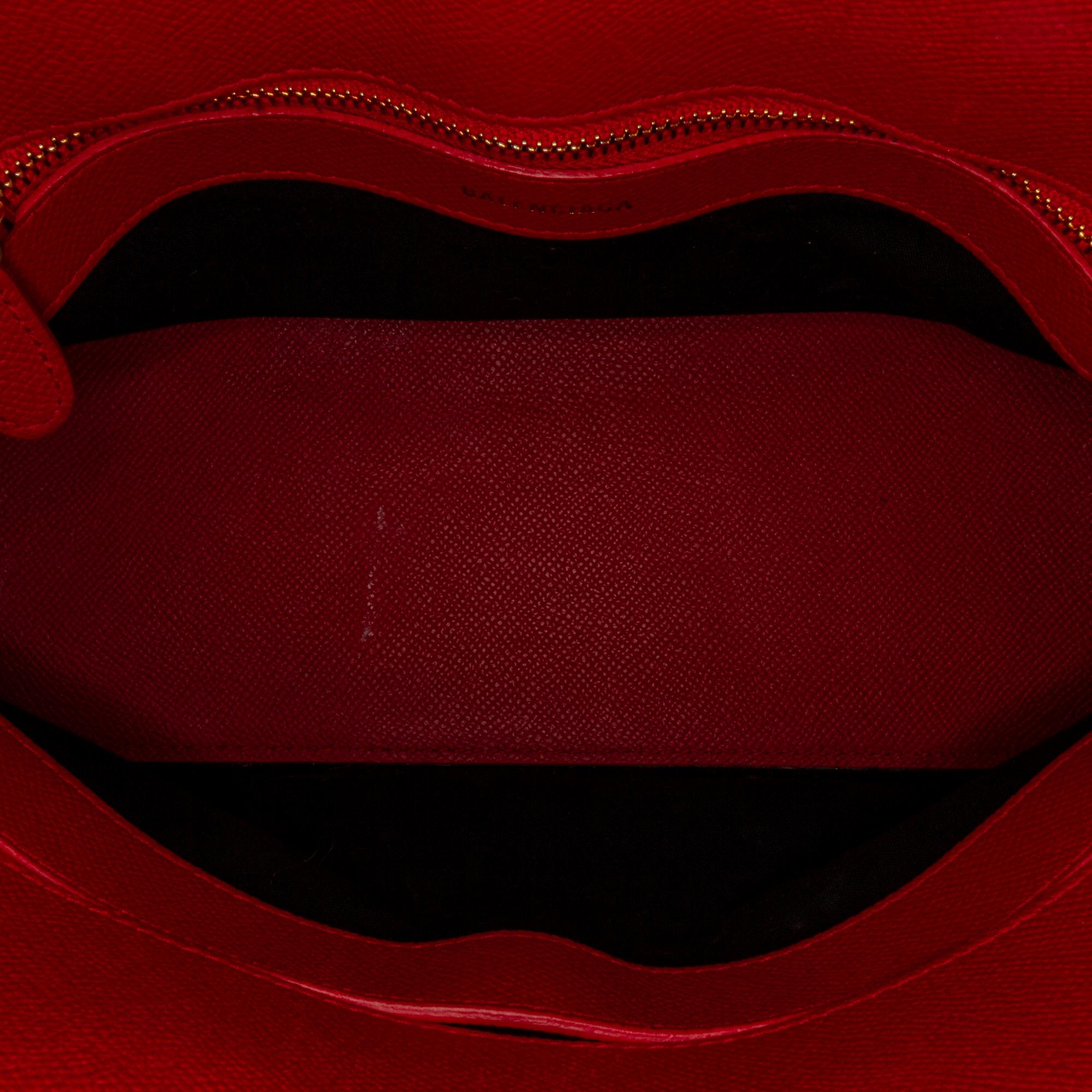 Balenciaga Ville Leather Satchel (SHG-RNCLqi)