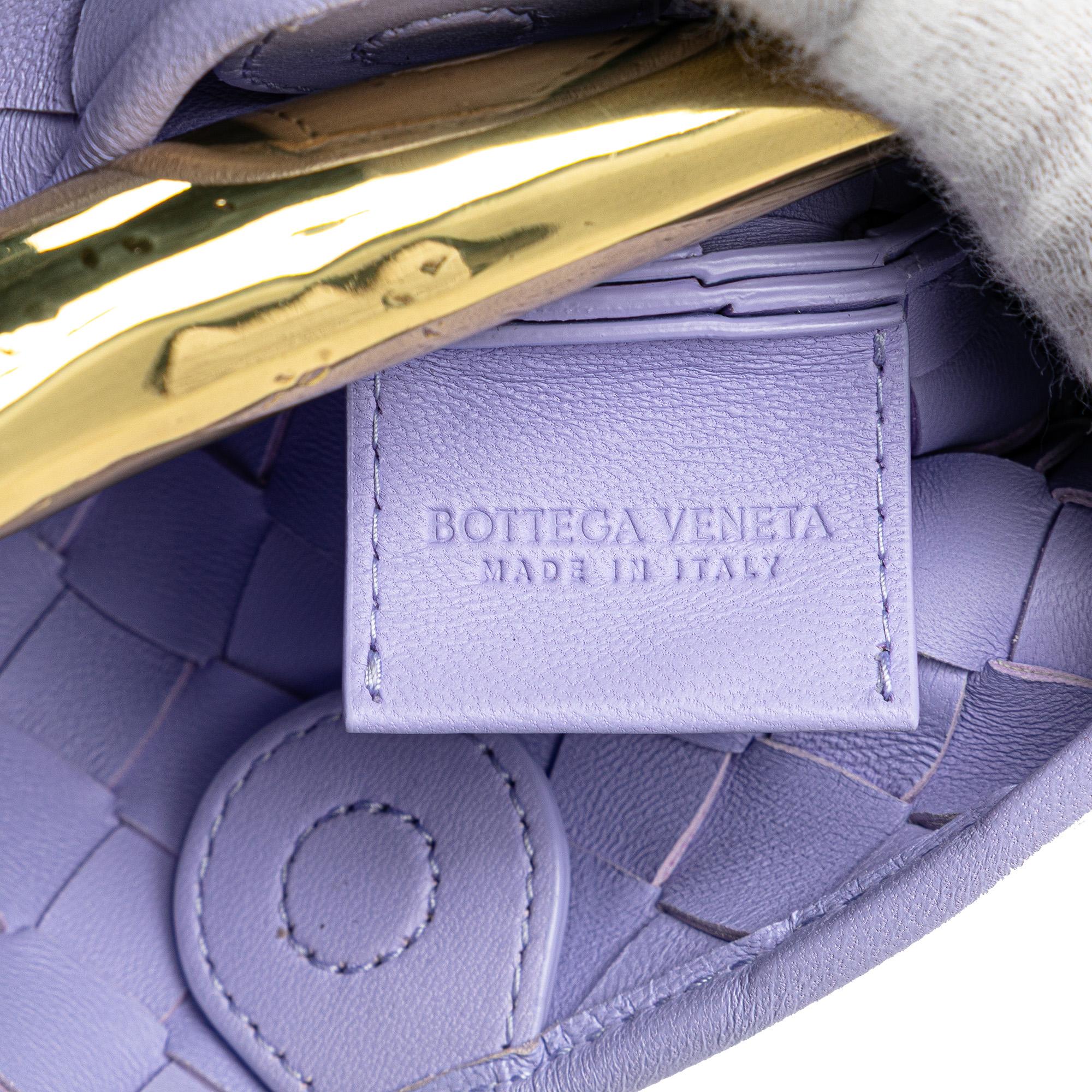 Bottega Veneta Baby Lambskin Intrecciato Sardine Bag