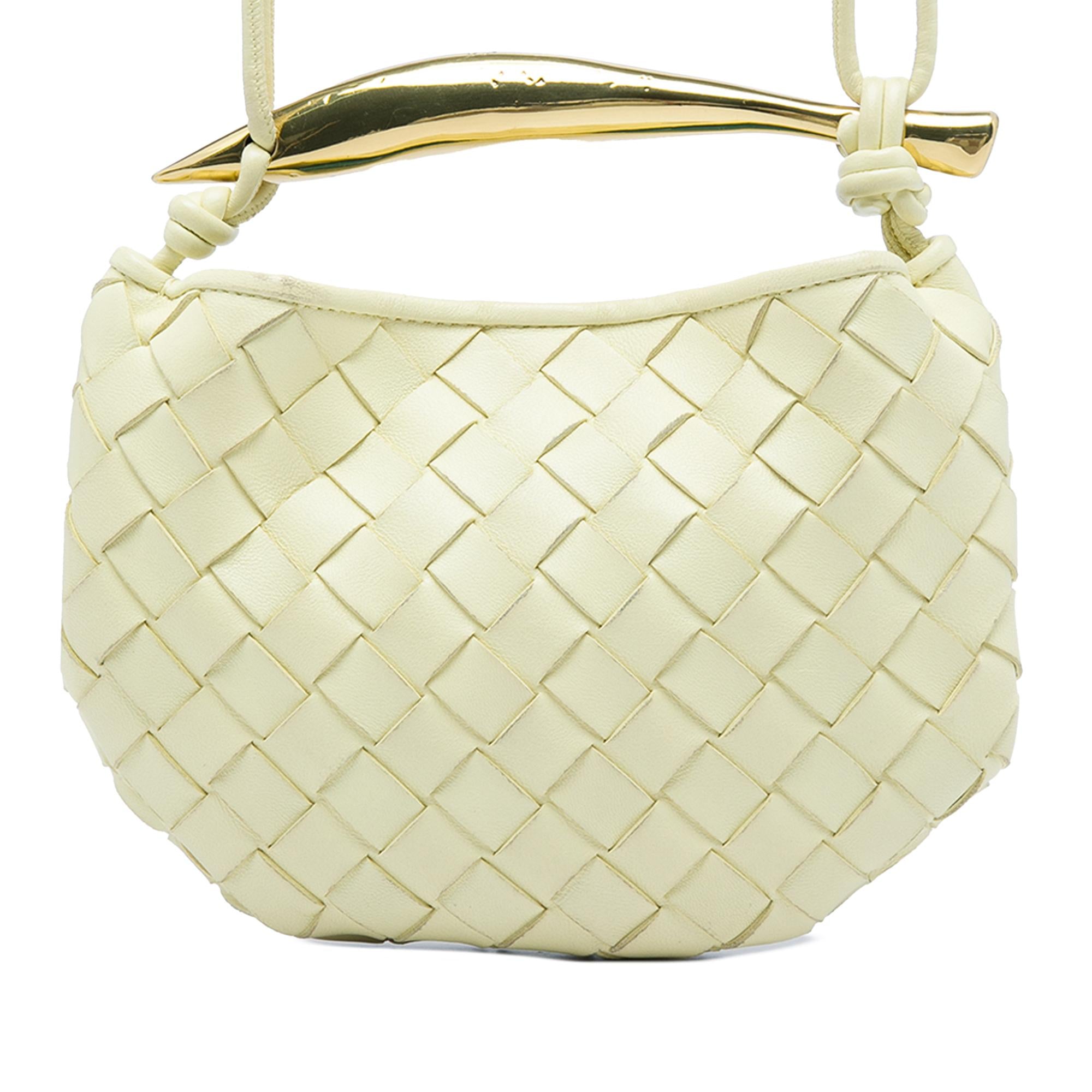 Bottega Veneta Baby Lambskin Intrecciato Sardine Bag