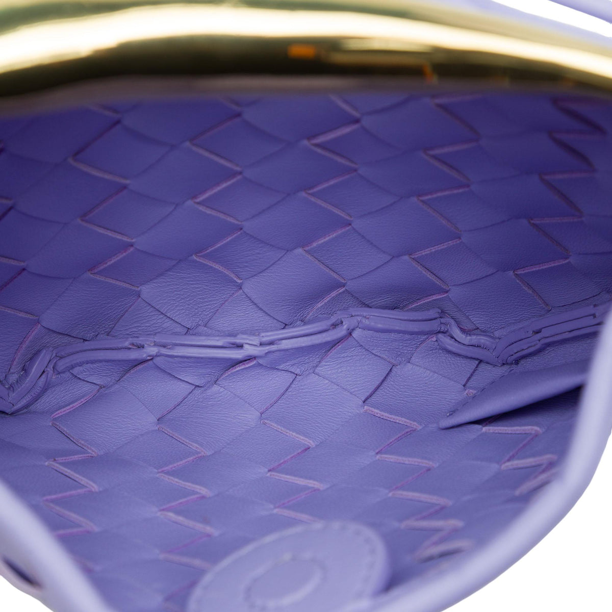 Bottega Veneta Baby Lambskin Intrecciato Sardine Bag