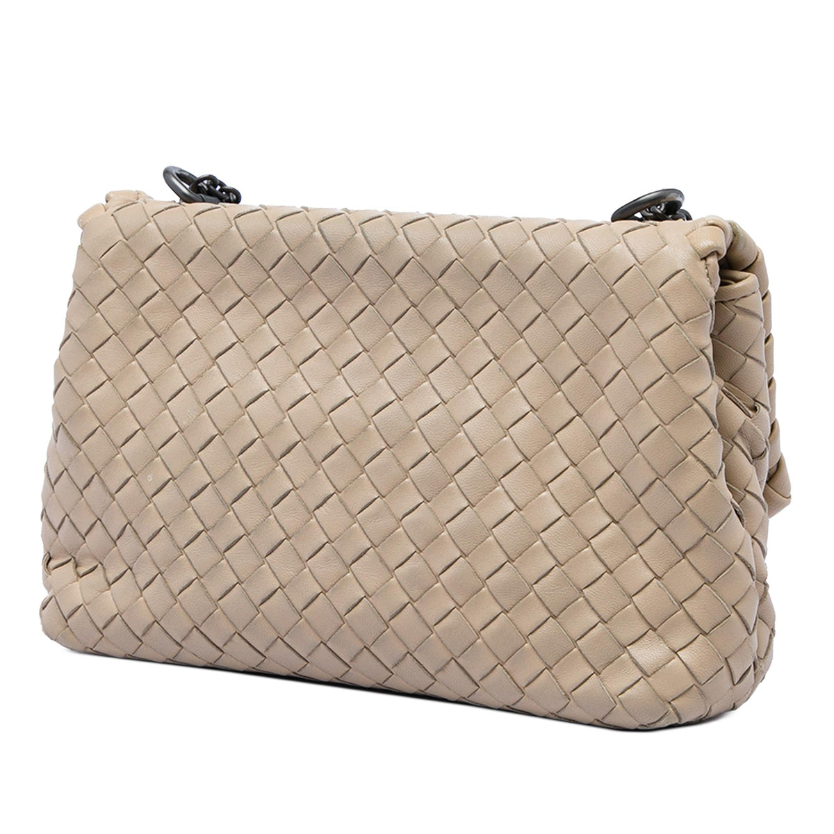 Bottega Veneta Baby Nappa Intrecciato Olimpia Crossbody