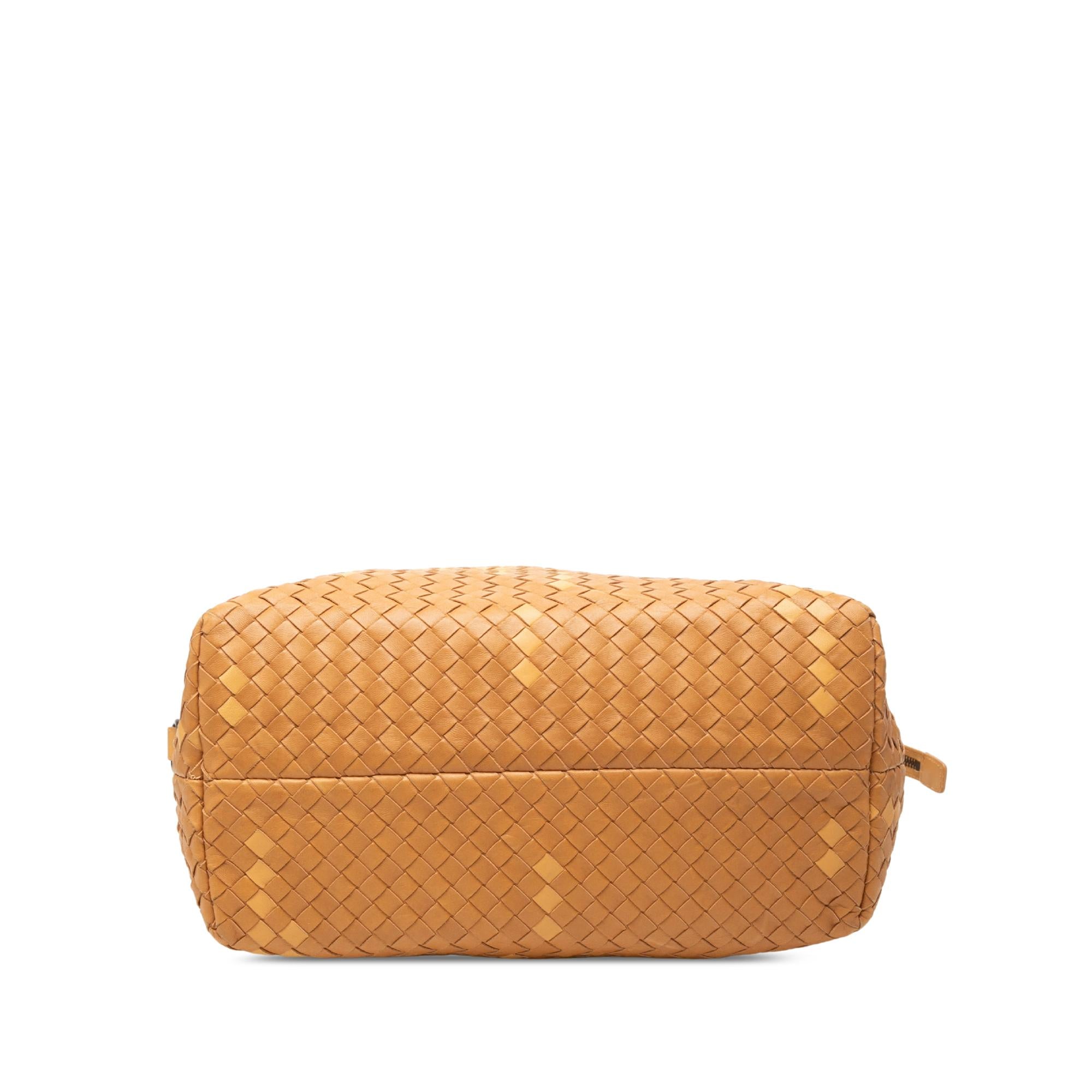 Bottega Veneta Bicolor Nappa Intrecciato Convertible Tote