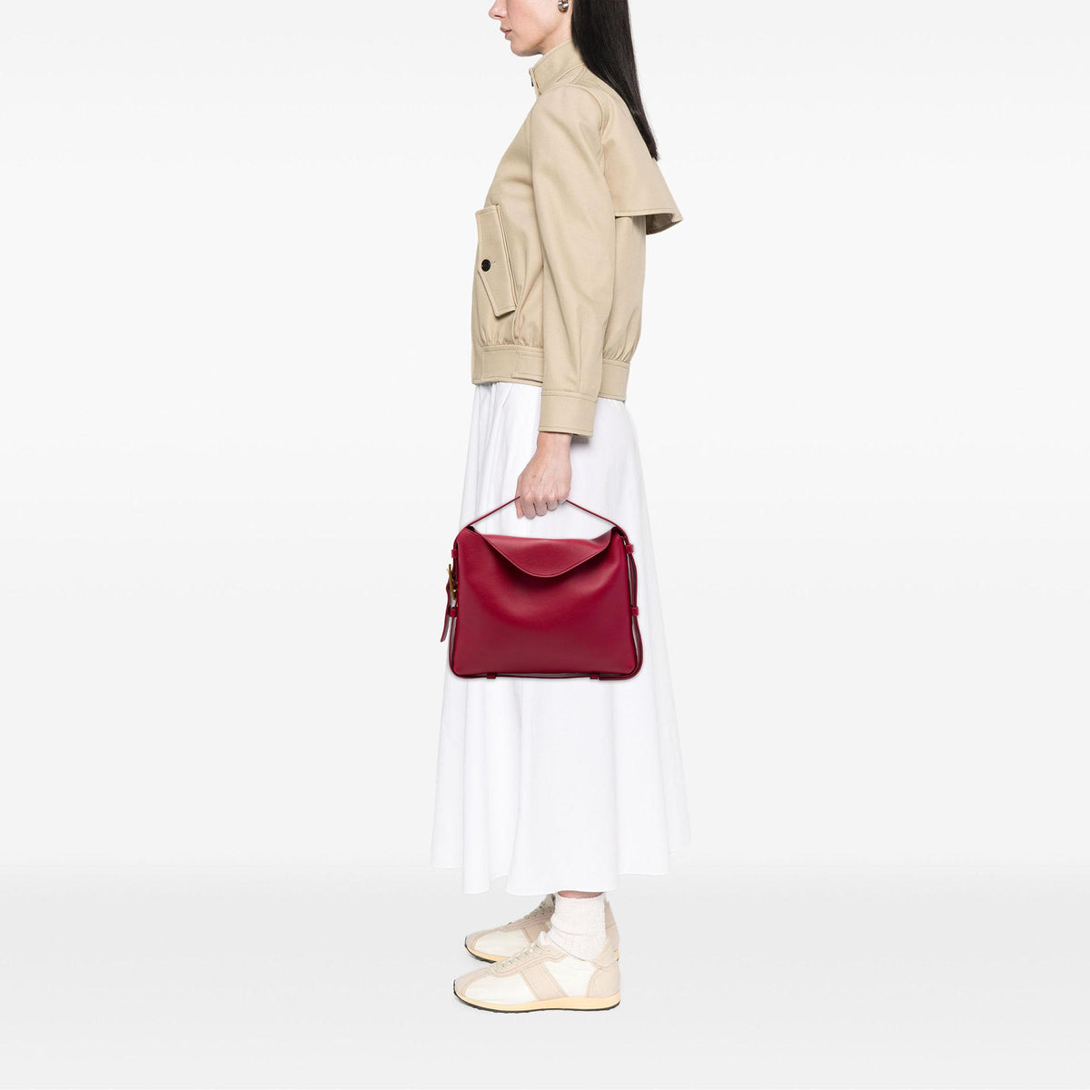 Bottega Veneta Calfskin Cradle Shoulder Bag