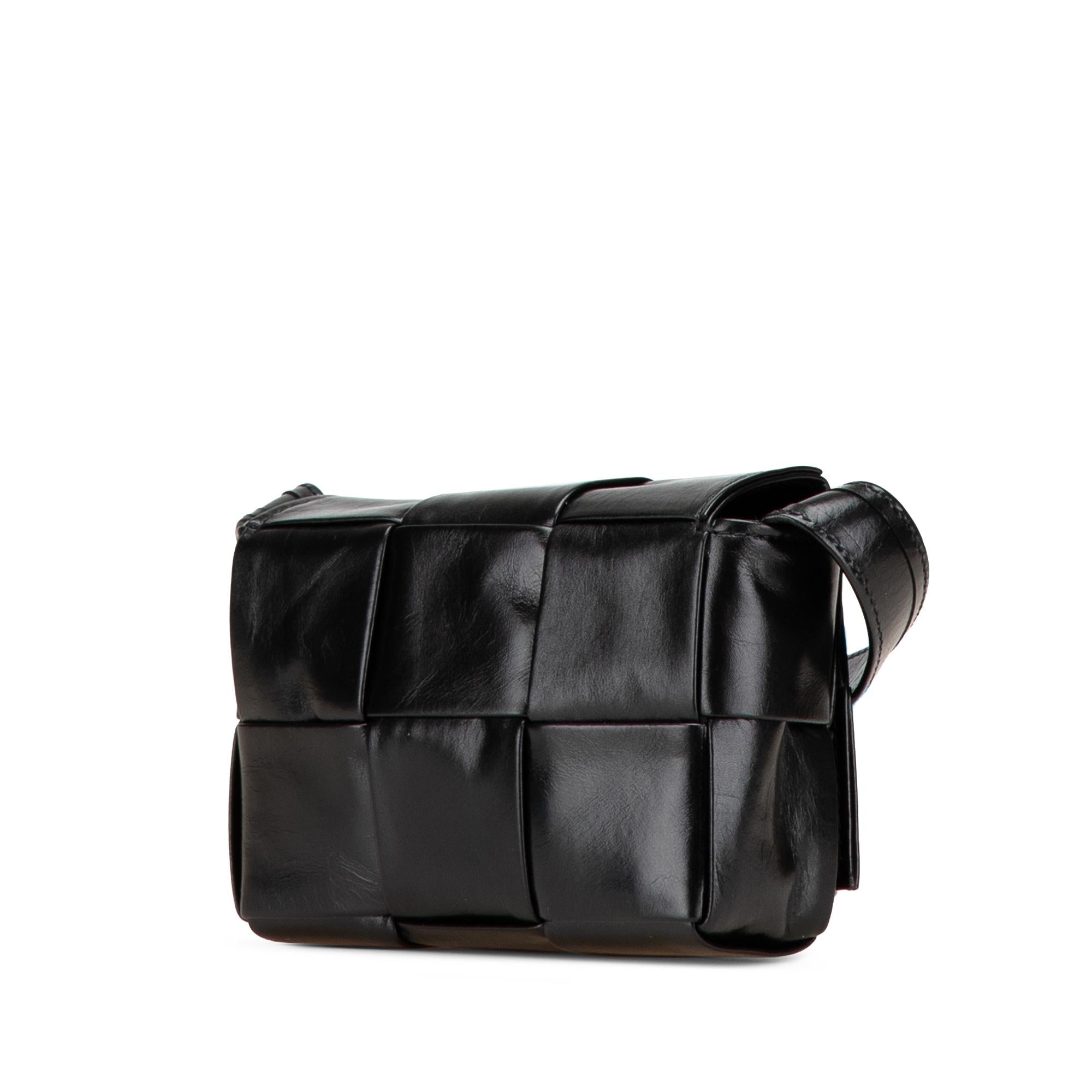 Bottega Veneta Candy Nappa Intrecciato Cassette Crossbody