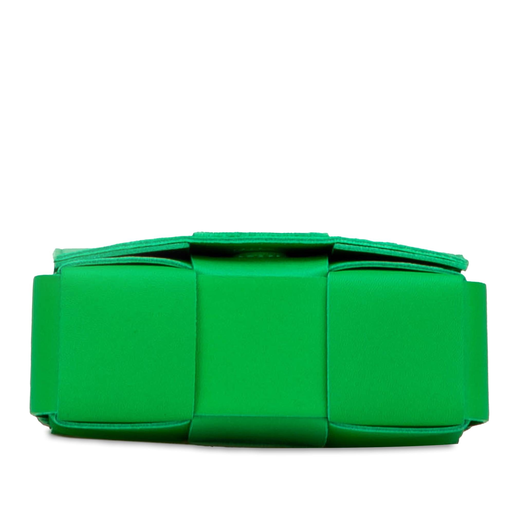 Bottega Veneta Candy Nappa Intrecciato Cassette Crossbody