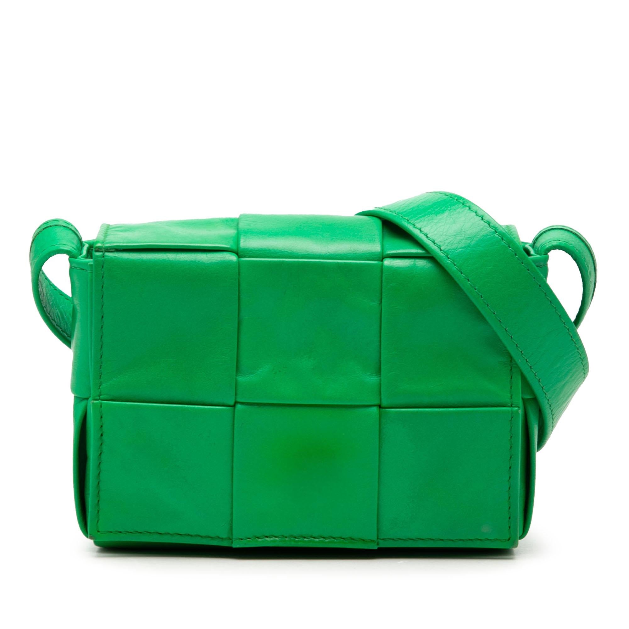 Bottega Veneta Candy Nappa Intrecciato Cassette Crossbody