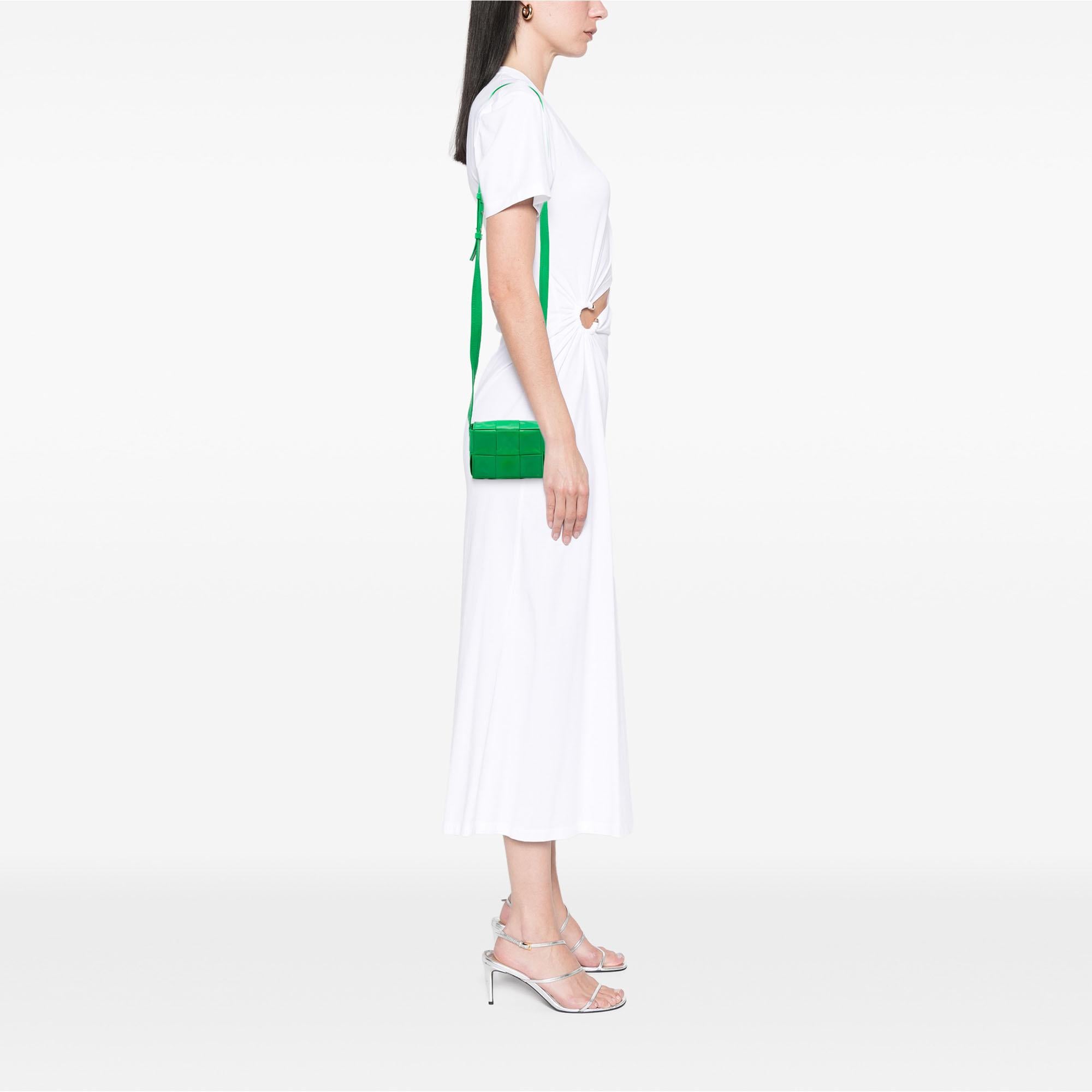 Bottega Veneta Candy Nappa Intrecciato Cassette Crossbody