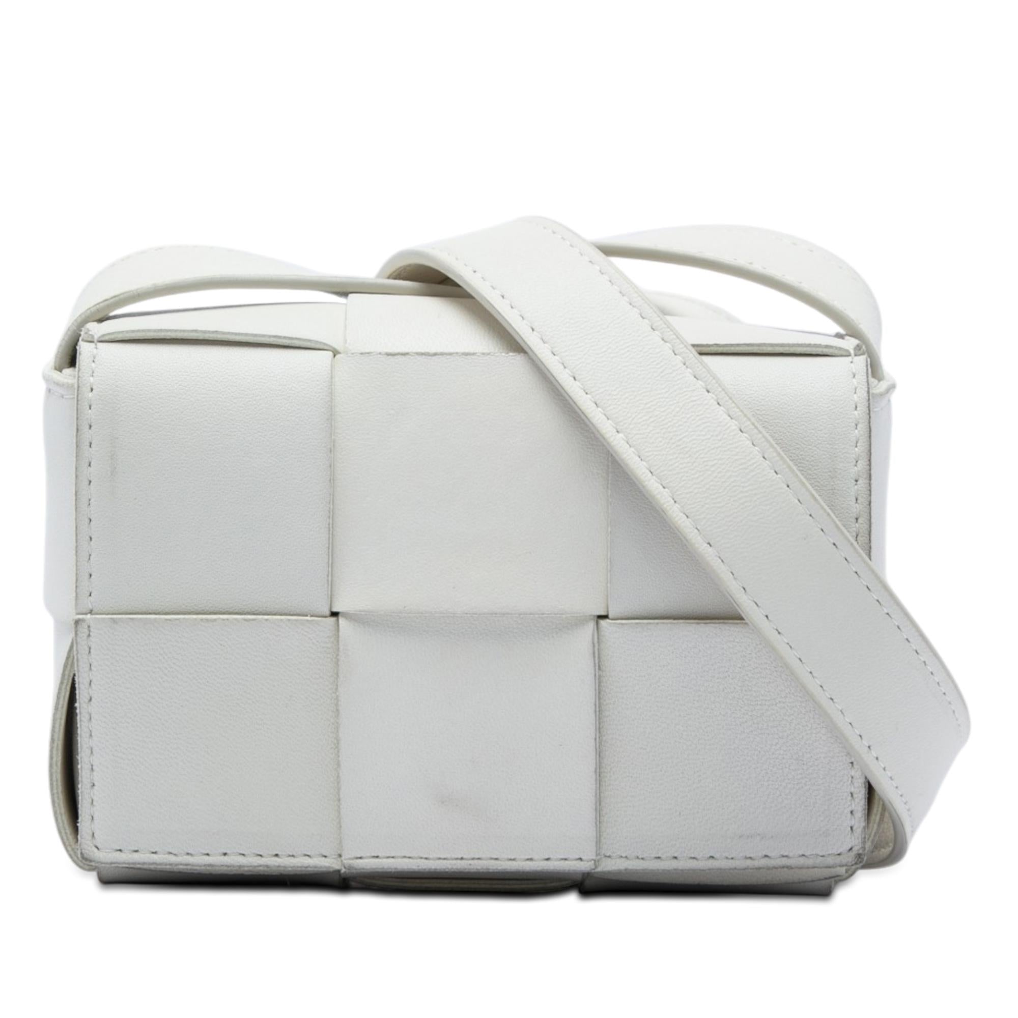 Bottega Veneta Candy Nappa Intrecciato Cassette Crossbody