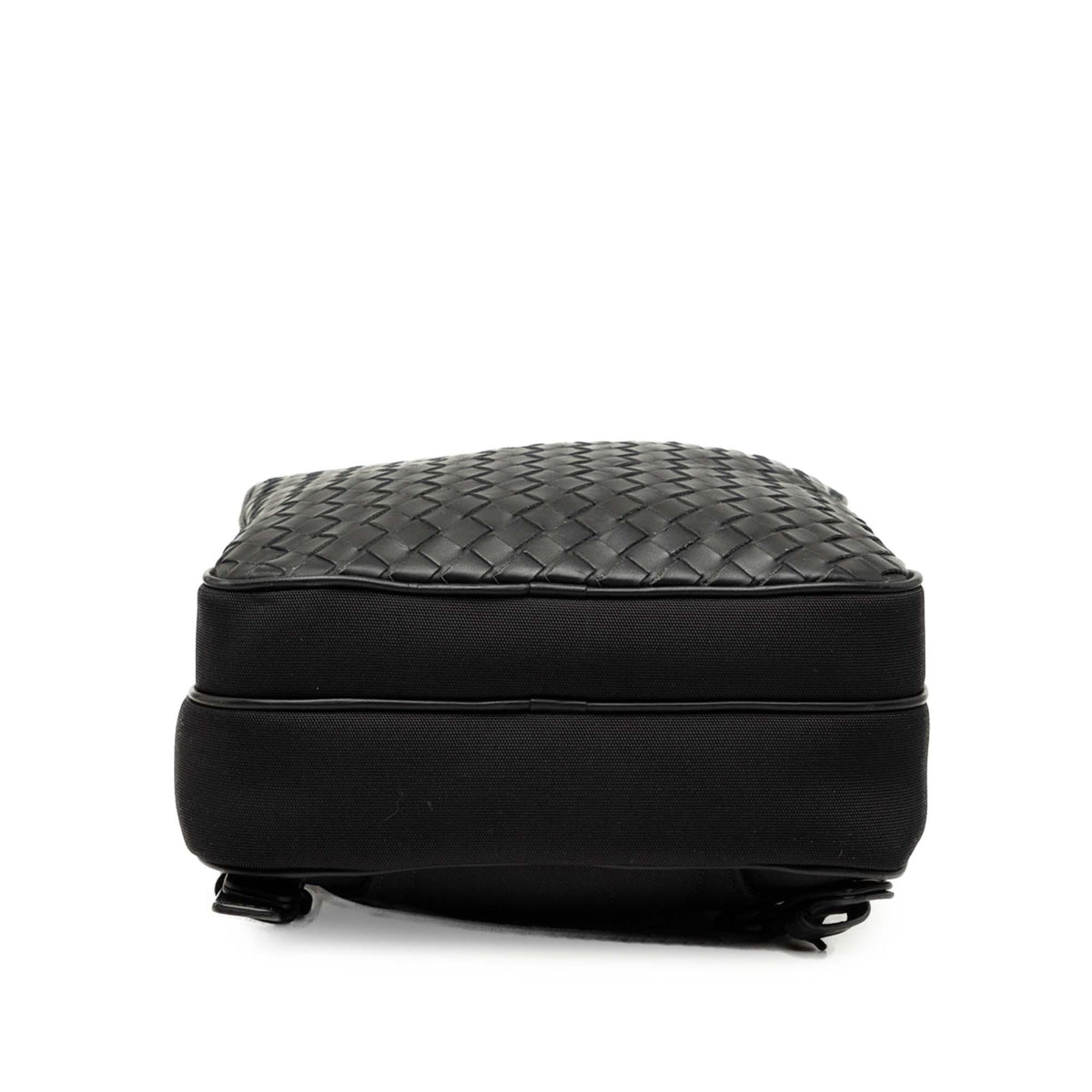 Bottega Veneta Canvas and Nappa Intrecciato Sling Bag