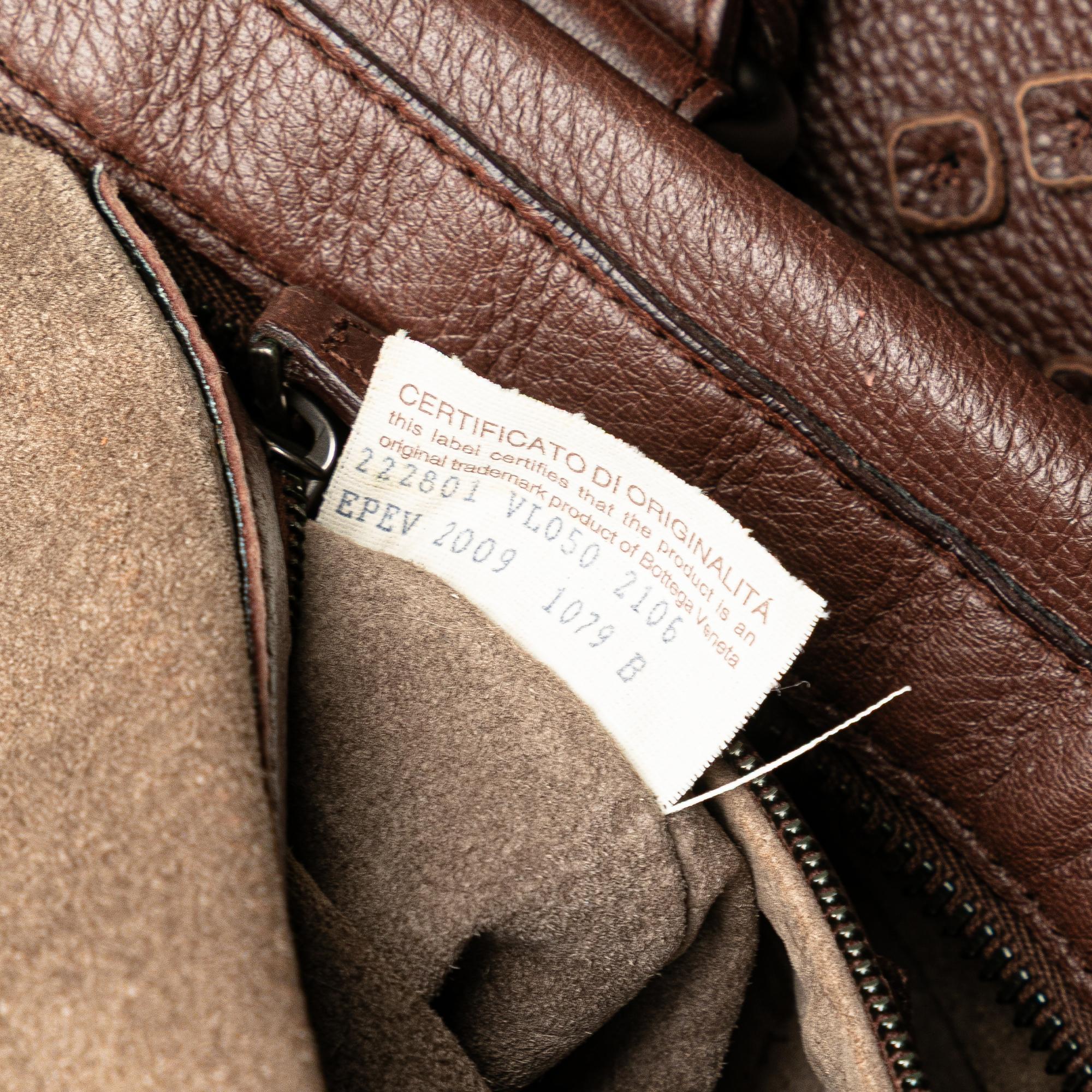 Bottega Veneta Cervo Patchwork Bowler Bag