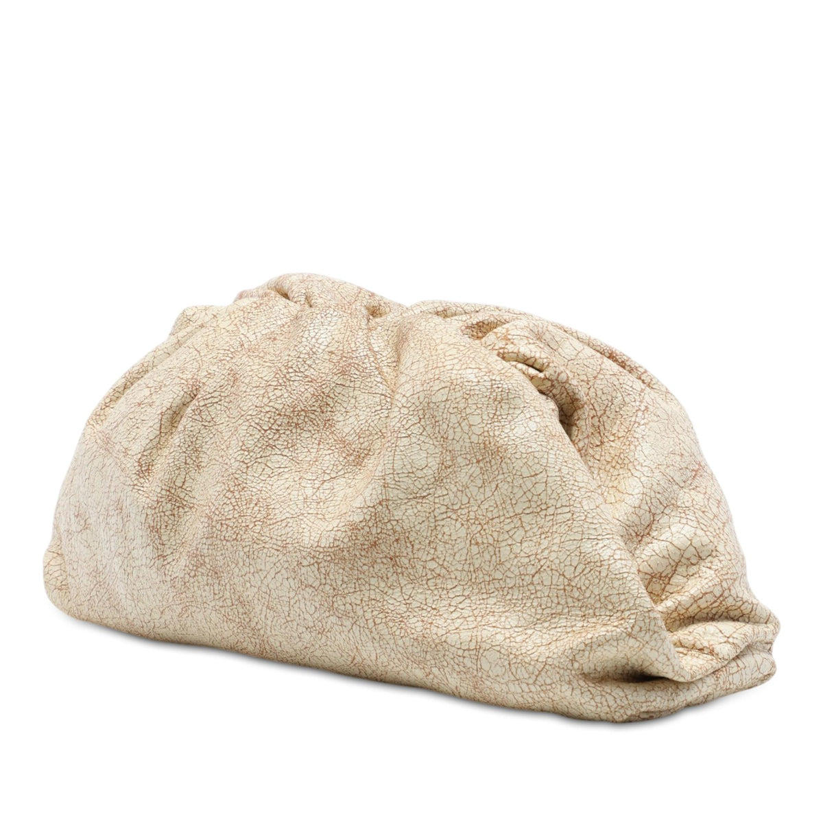 Bottega Veneta Crackled Calfskin The Pouch