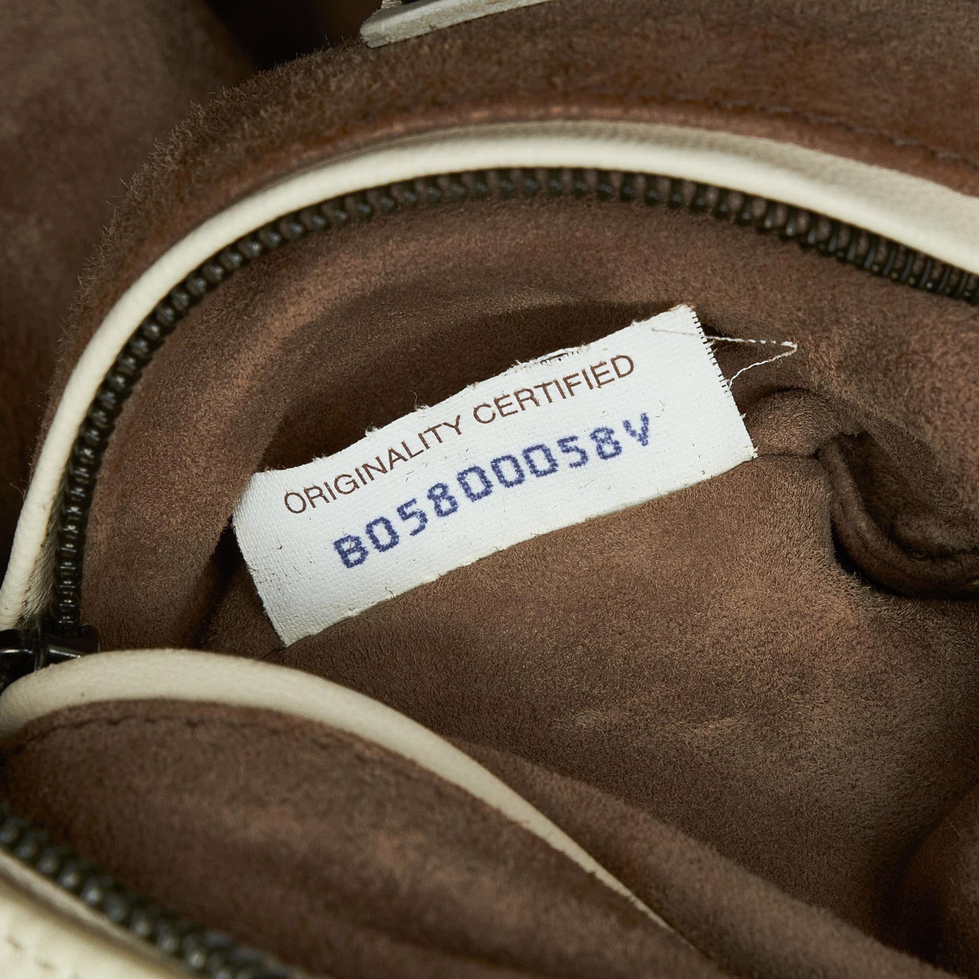 Bottega Veneta In Mist Intrecciato Flocked Velvet Bouquet Duffel Bag (SHG-xasGlj)