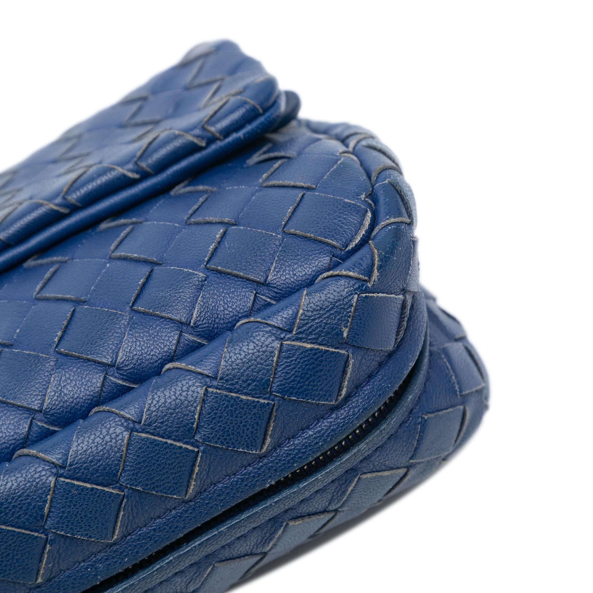Bottega Veneta Intrecciato Chain Flap Crossbody