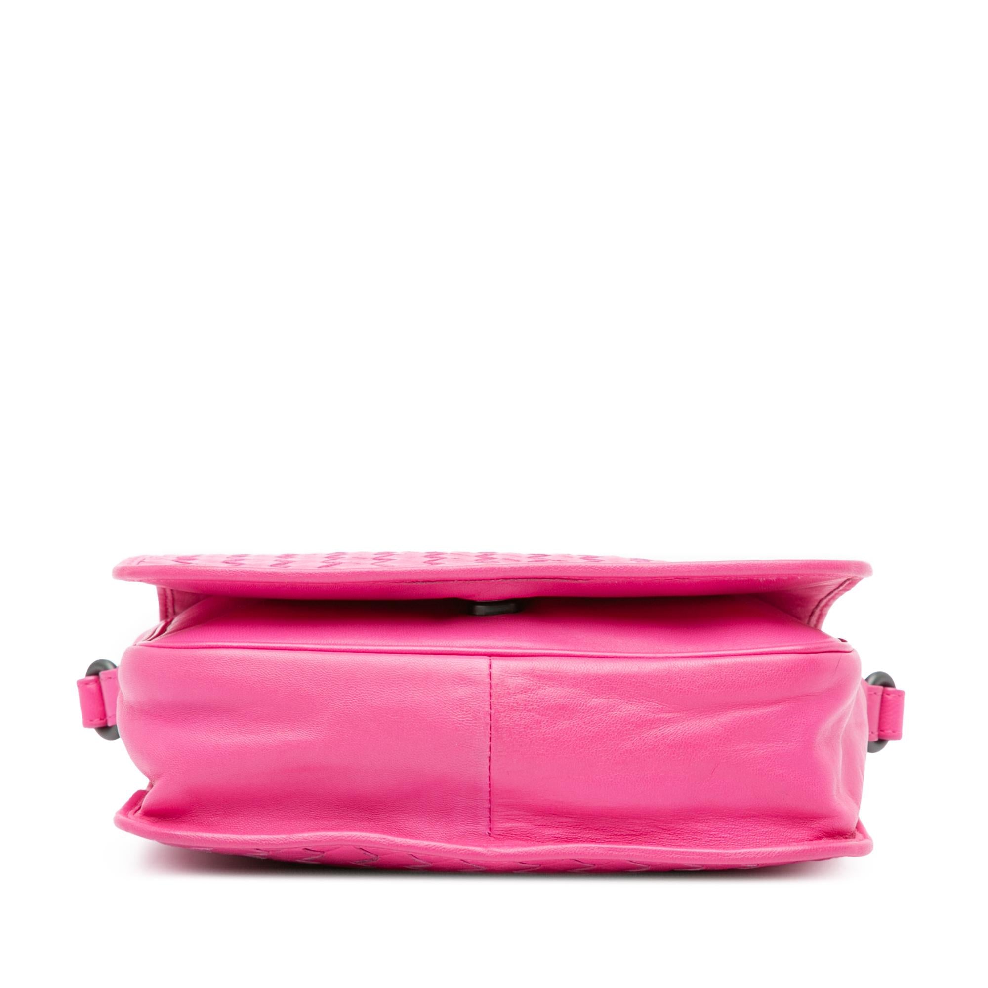 Bottega Veneta Intrecciato Flap Crossbody