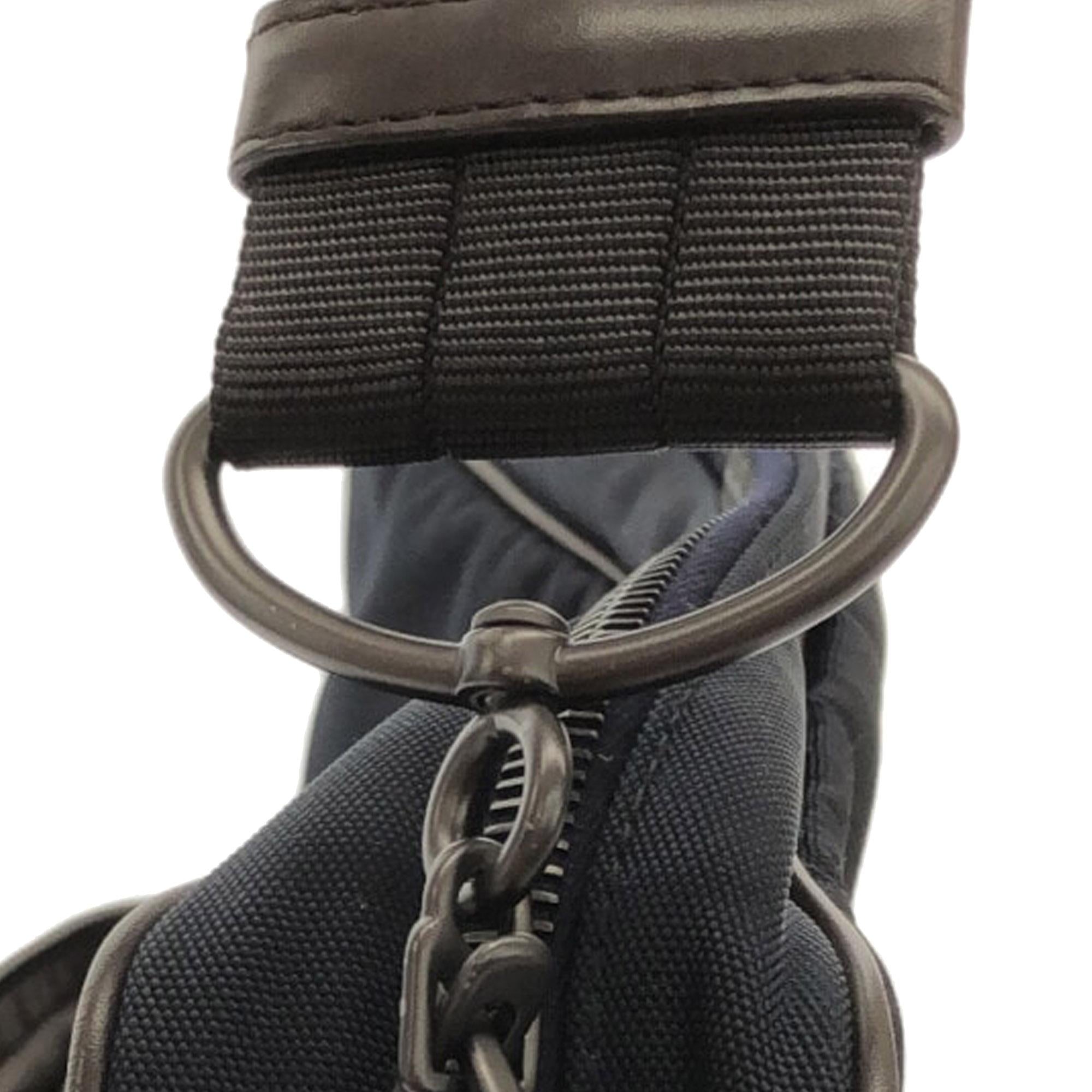 Bottega Veneta Intrecciato Leather and Canvas Crossbody
