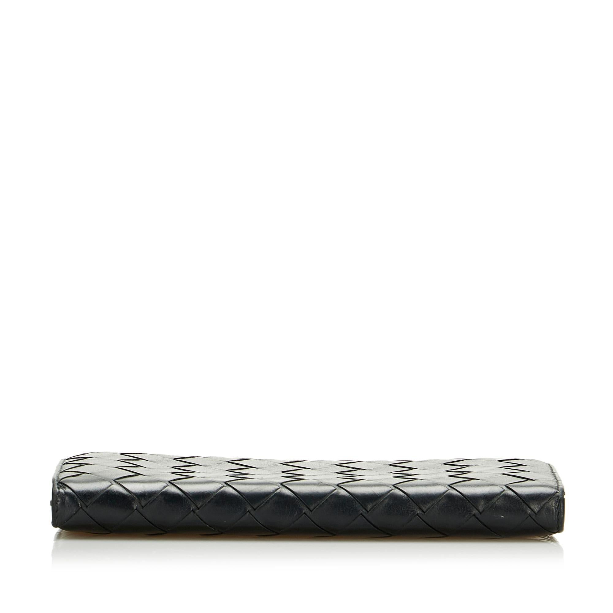 Bottega Veneta Intrecciato Long Wallet (SHG-EnqJeq)