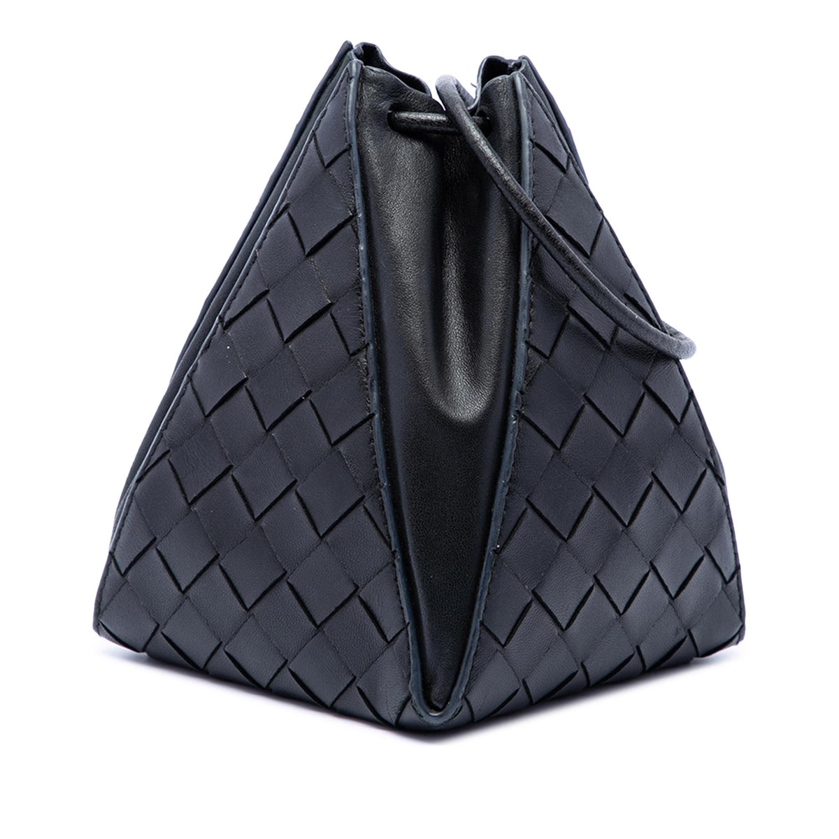 Bottega Veneta Intrecciato Mini Knot Bucket Bag