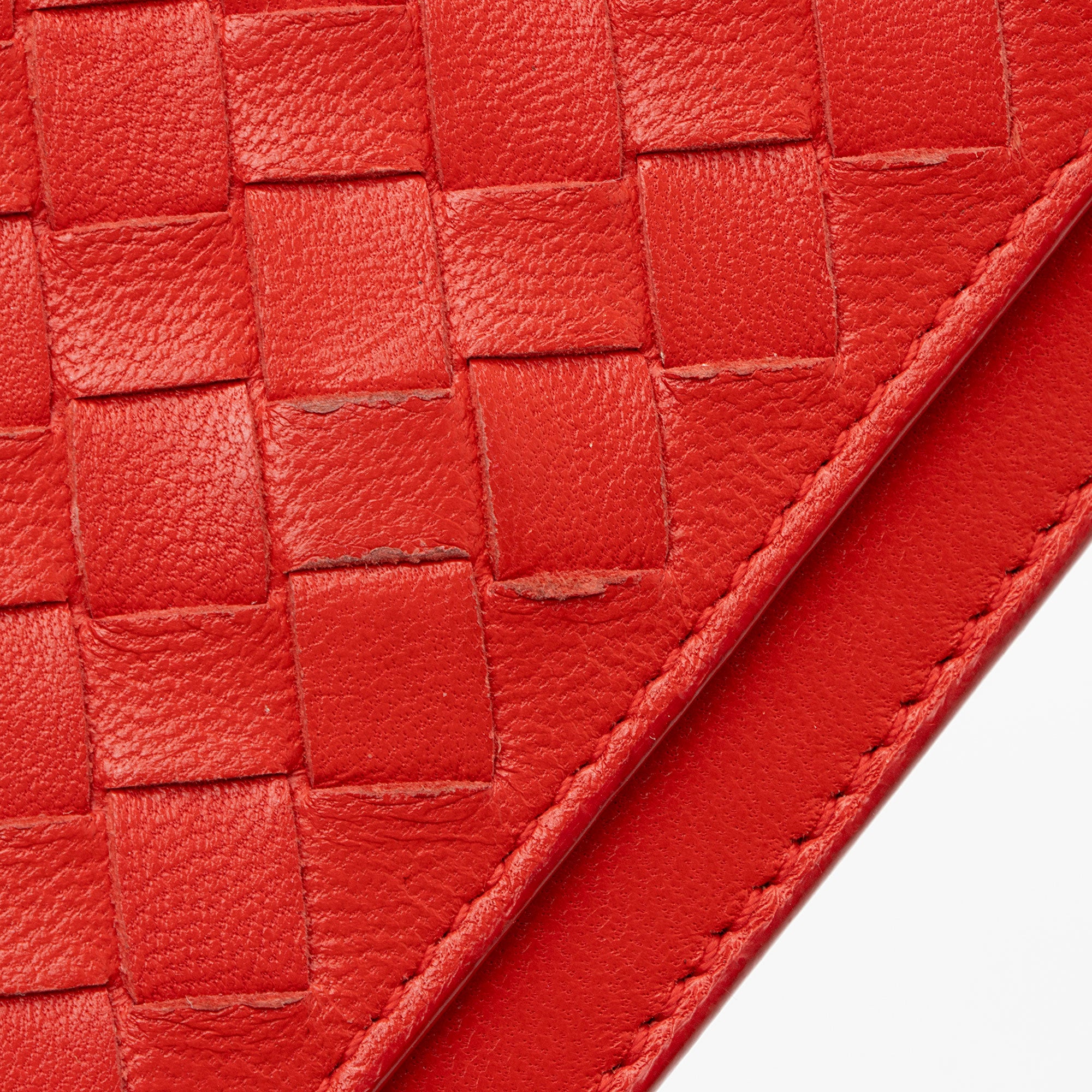 Bottega Veneta Intrecciato Nappa Bifold Card Case